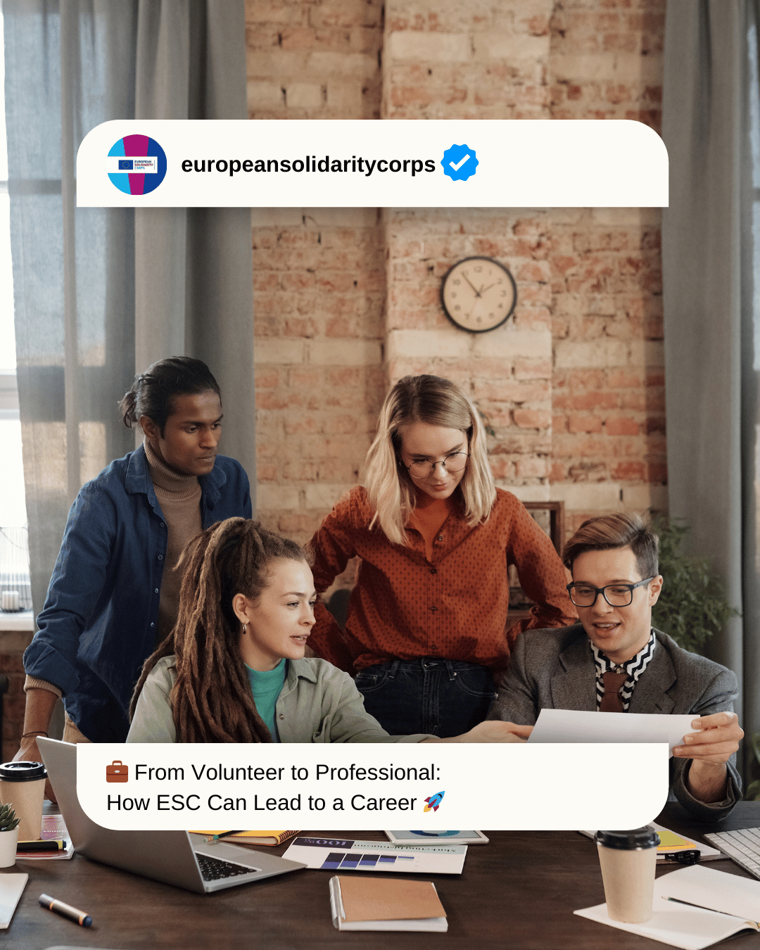 💼 From Volunteer to Professional: How ESC Can Lead to a Career 🚀