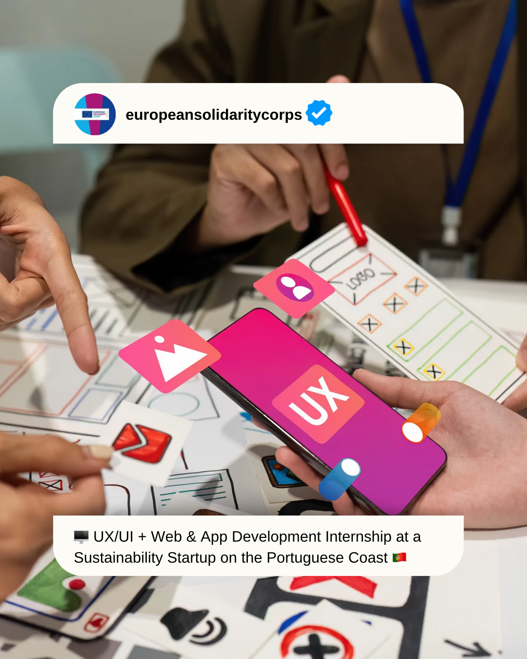 🖥️ UX/UI + Web &amp; App Development Internship at a Sustainability Startup on the Portuguese Coast 🇵🇹
