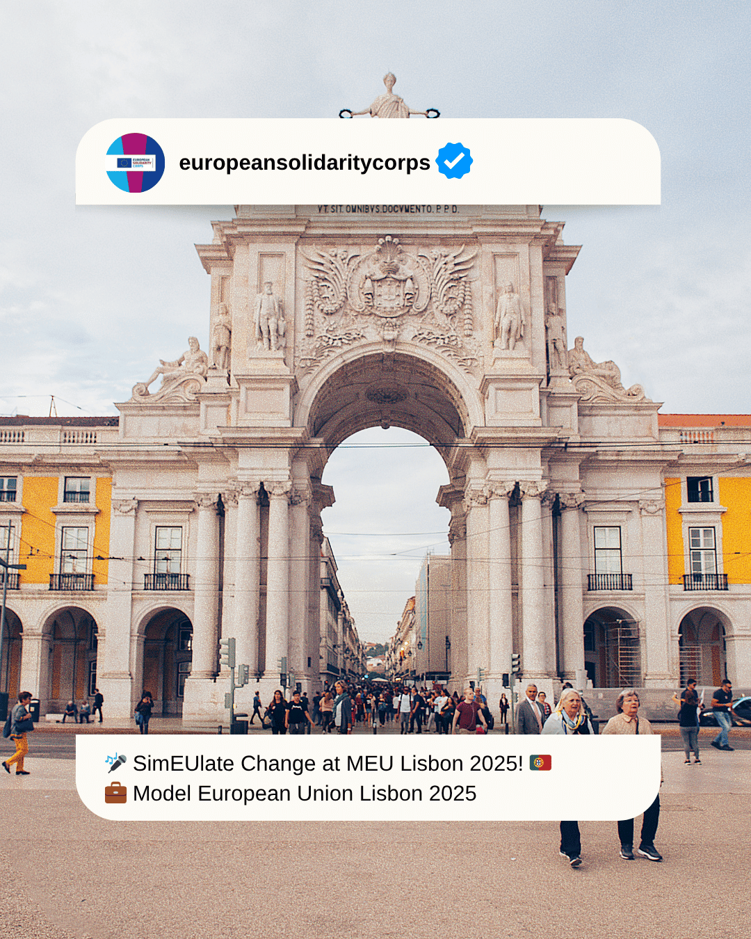 🎤 SimEUlate Change at MEU Lisbon 2025! 🇵🇹