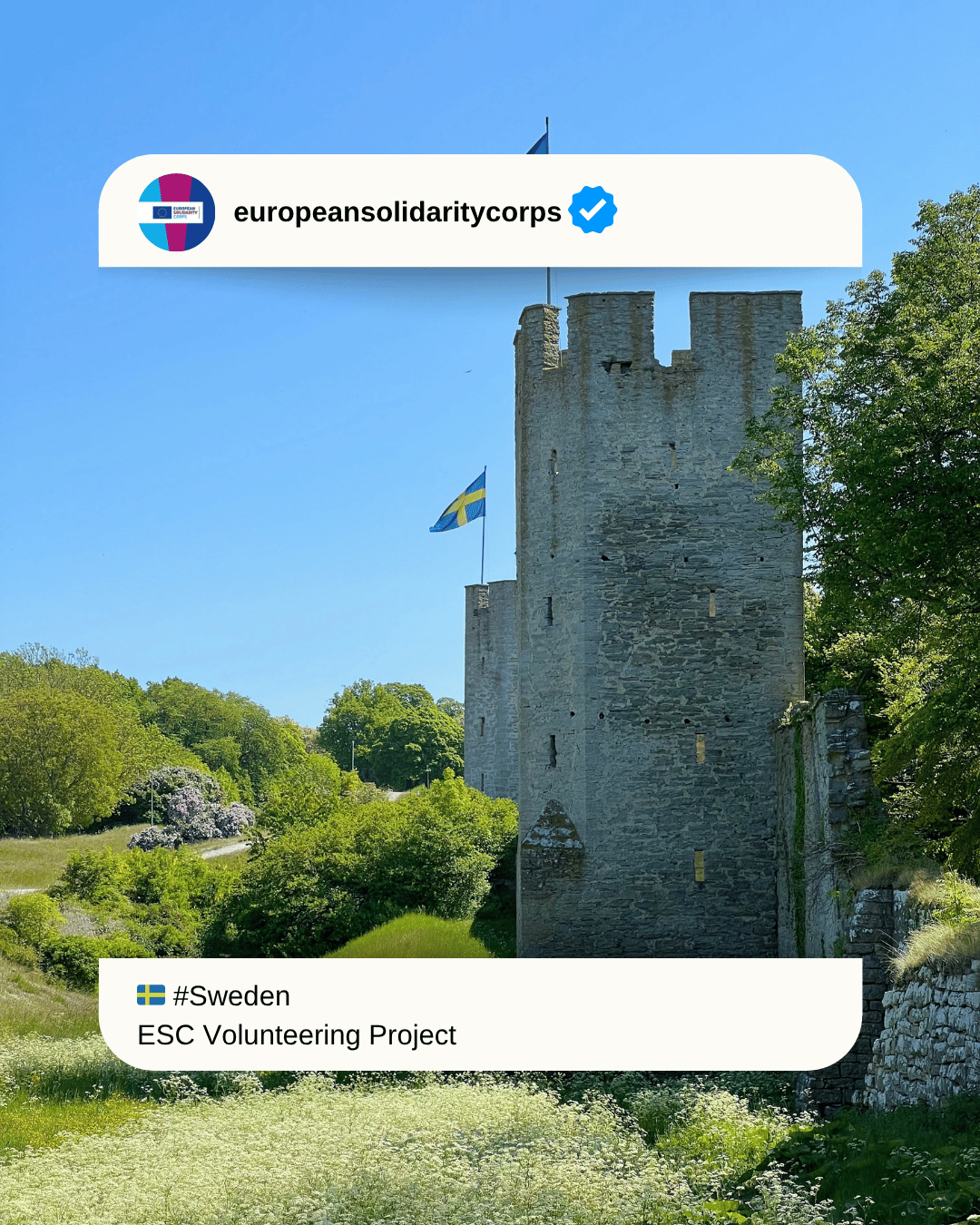 🛠️ Volunteer in Sweden on an ESC Project Supporting Creative Urban Spaces & Cultural Building Projects 🧱✨ Build Beauty & Community! 🇸🇪