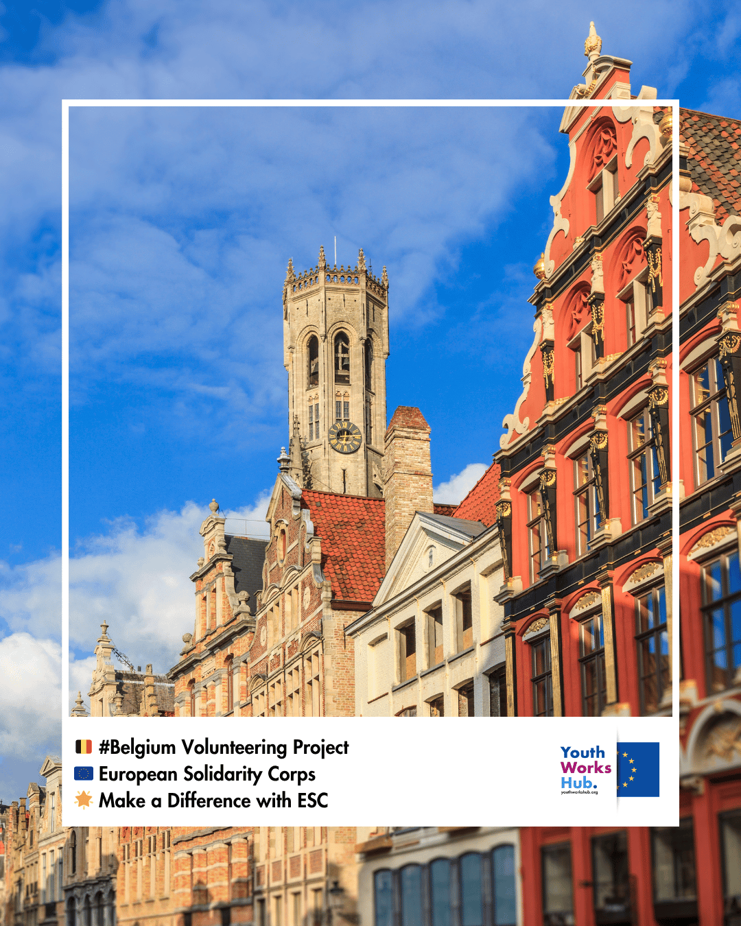 🌍 ESC Volunteering in Belgium – “Kindergarten and Primary School at École des Petits Chemins: Creative Learning, Nature & Child Development”🇧🇪
