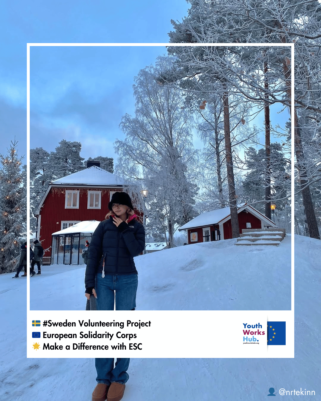 🌿 ESC Volunteering in Sweden – “Sustainable Development in Community III: Conscious Living & Eco Practices” 🇸🇪