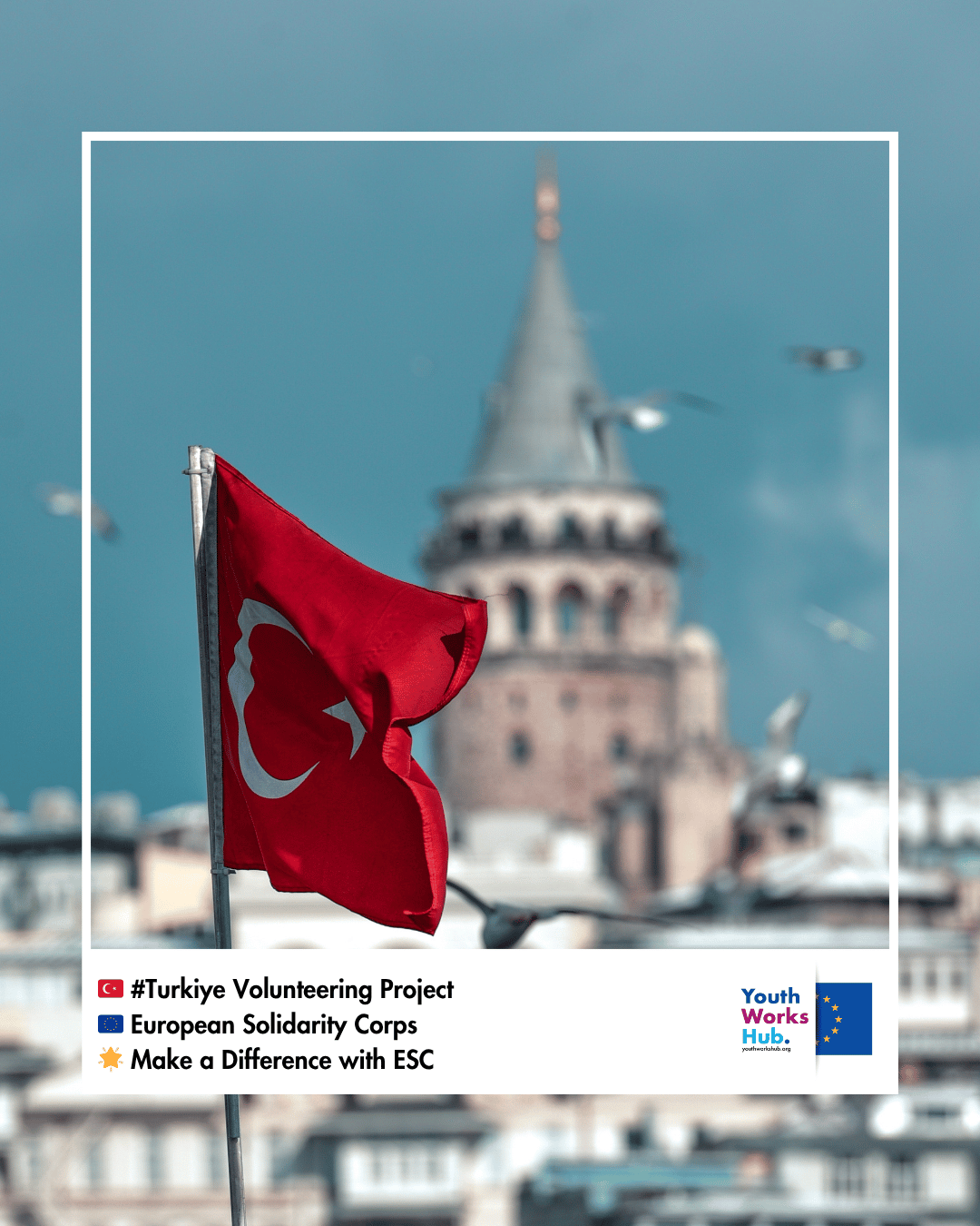 🇹🇷 ESC Volunteering in Türkiye – Promoting Sports, Inclusion & Healthy Living with Genç Girişim in Ankara! 🏀🤝🌍