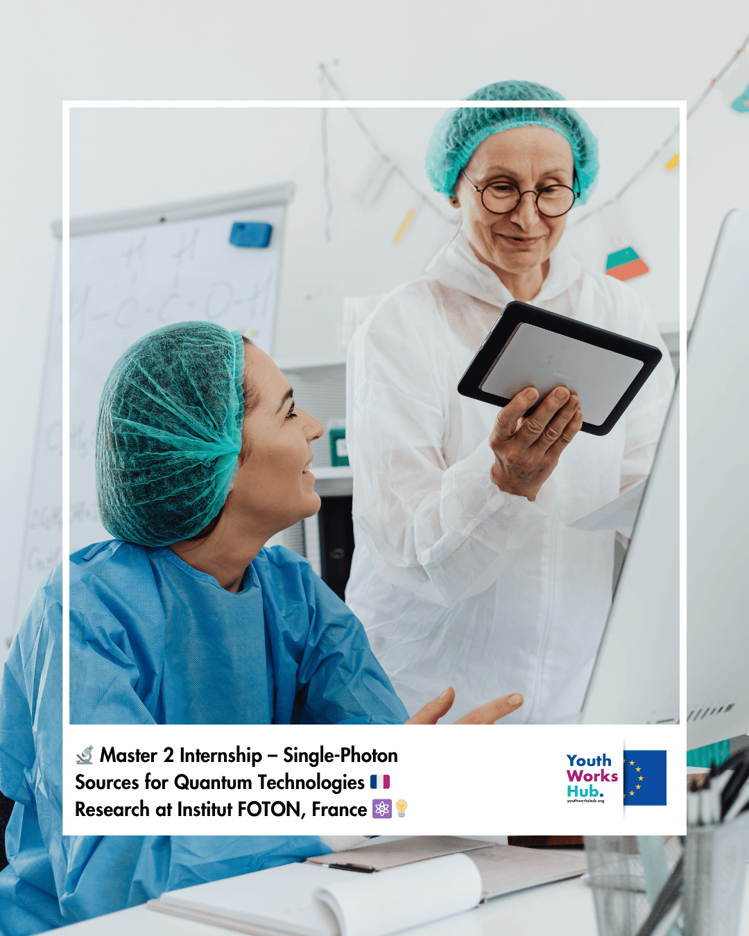 🔬 Master 2 Internship – Single-Photon Sources for Quantum Technologies 🇫🇷 | Research at Institut FOTON, France ⚛️💡