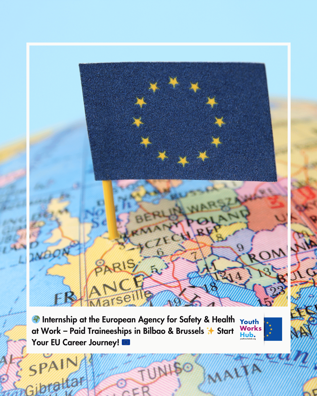 🌍 Internship at the European Agency for Safety & Health at Work – Paid Traineeships in Bilbao & Brussels ✨ Start Your EU Career Journey! 🇪🇺