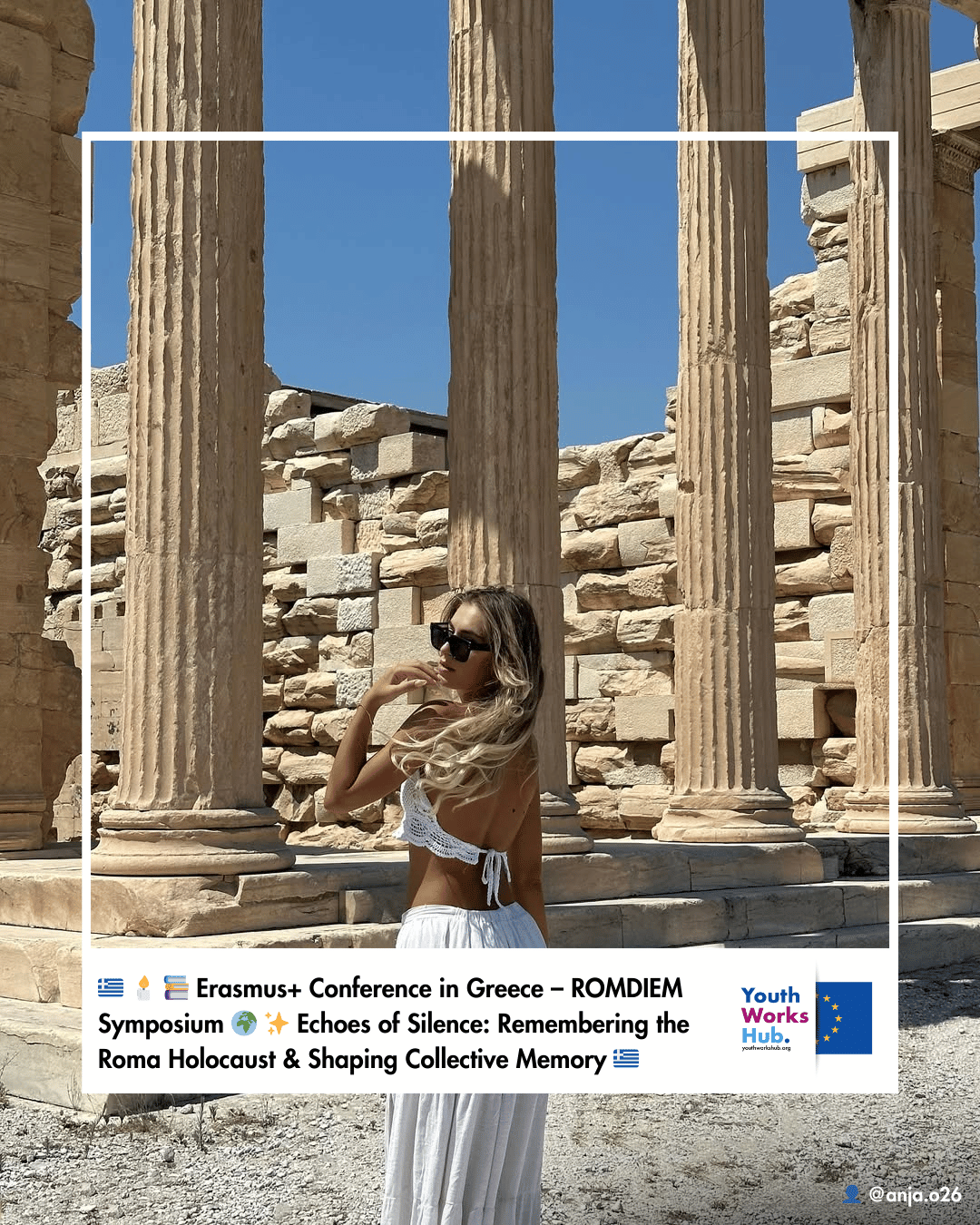 🇬🇷🕯️📚 Erasmus+ Conference in Greece – ROMDIEM Symposium 🌍✨ Echoes of Silence: Remembering the Roma Holocaust & Shaping Collective Memory 🇬🇷