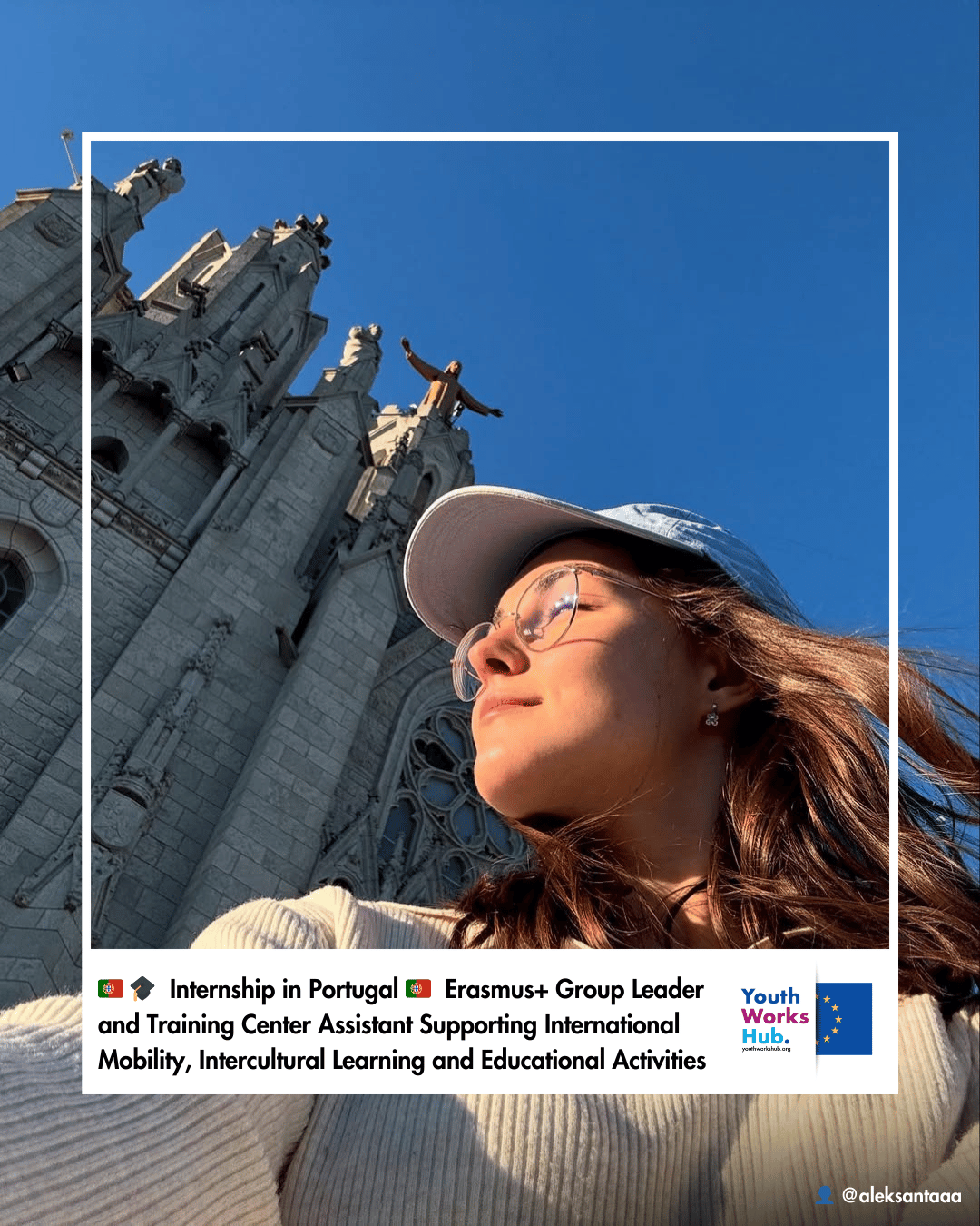 🇵🇹🎓 Internship in Portugal 🇵🇹 Erasmus+ Group Leader and Training Center Assistant Supporting International Mobility, Intercultural Learning and Educational Activities