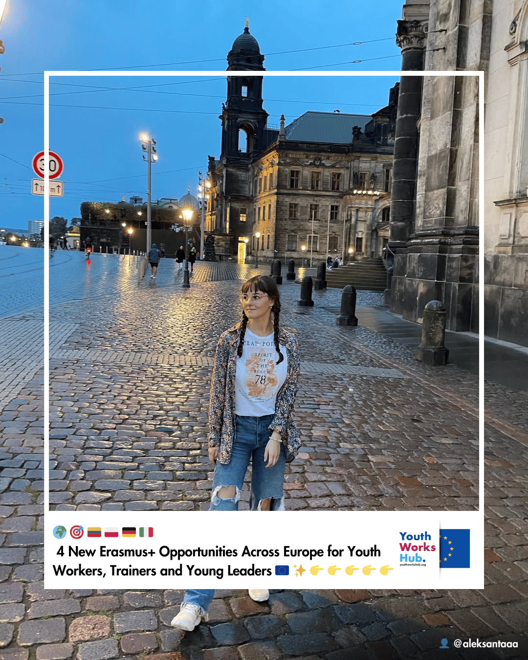 🌍🎯🇱🇹🇵🇱🇩🇪🇮🇹 4 New Erasmus+ Opportunities Across Europe for Youth Workers, Trainers and Young Leaders 🇪🇺✨