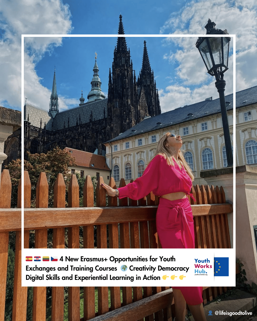 🇪🇸🇭🇷🇱🇹🇨🇿 4 New Erasmus+ Opportunities for Youth Exchanges and Training Courses Across Europe 🌍 Creativity Democracy Digital Skills and Experiential Learning in Action