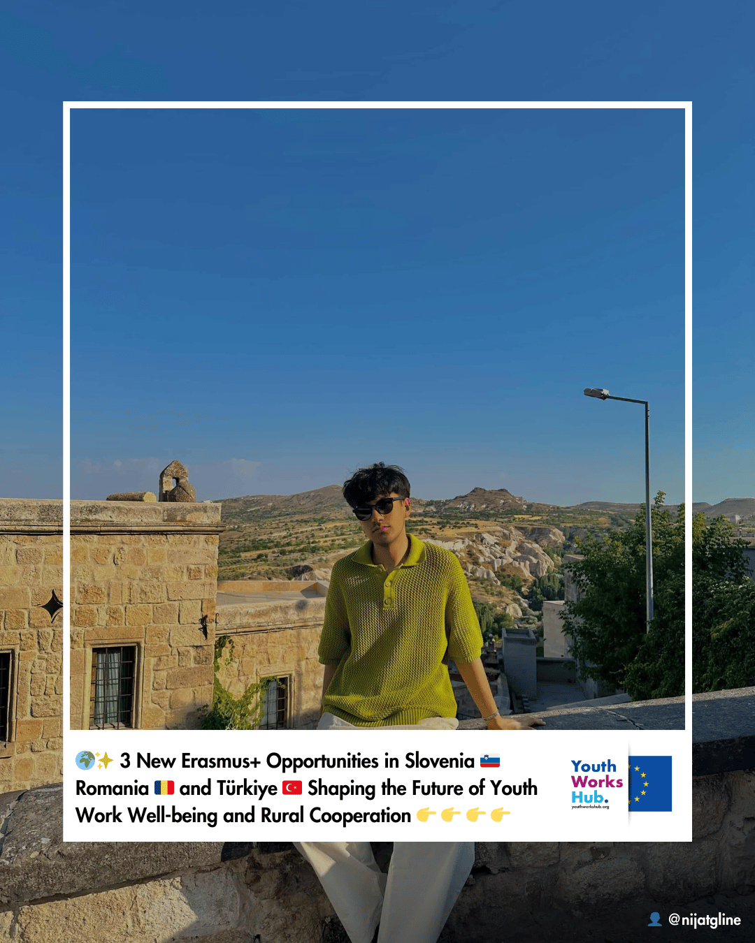 🌍✨ 3 New Erasmus+ Opportunities in Slovenia 🇸🇮 Romania 🇷🇴 and Türkiye 🇹🇷 Shaping the Future of Youth Work Well-being and Rural Cooperation
