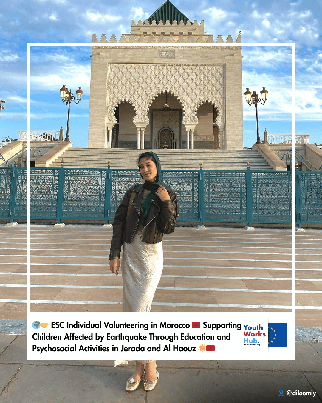 🌍🤝 European Solidarity Corps Individual Volunteering in Morocco 🇲🇦 Supporting Children Affected by Earthquake Through Education and Psychosocial Activities in Jerada and Al Haouz 🌟🇲🇦