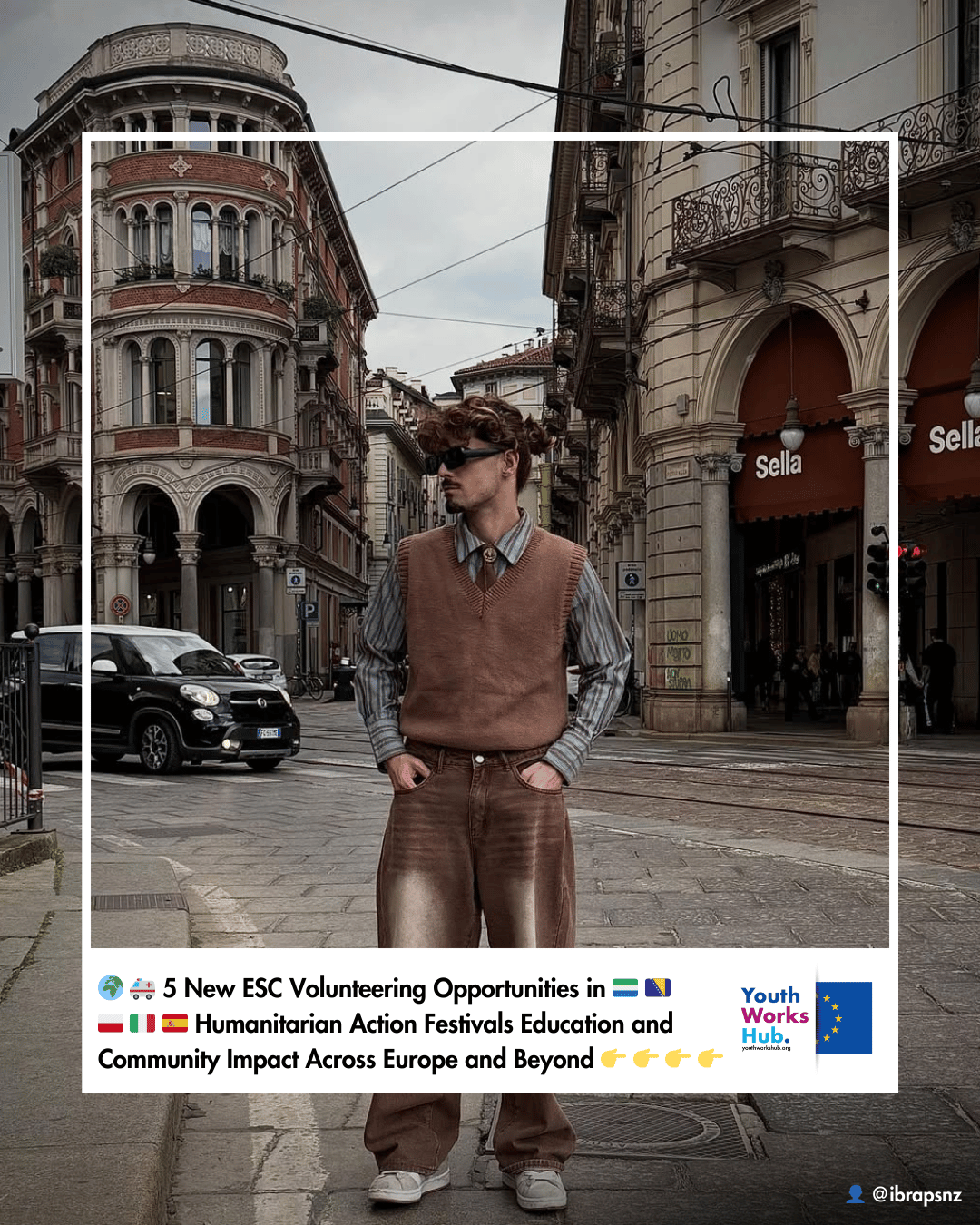 🌍🚑 5 New ESC Volunteering Opportunities in Sierra Leone 🇸🇱 Bosnia and Herzegovina 🇧🇦 Poland 🇵🇱 Italy 🇮🇹 and Spain 🇪🇸 Humanitarian Action Festivals Education and Community Impact Across Europe and Beyond