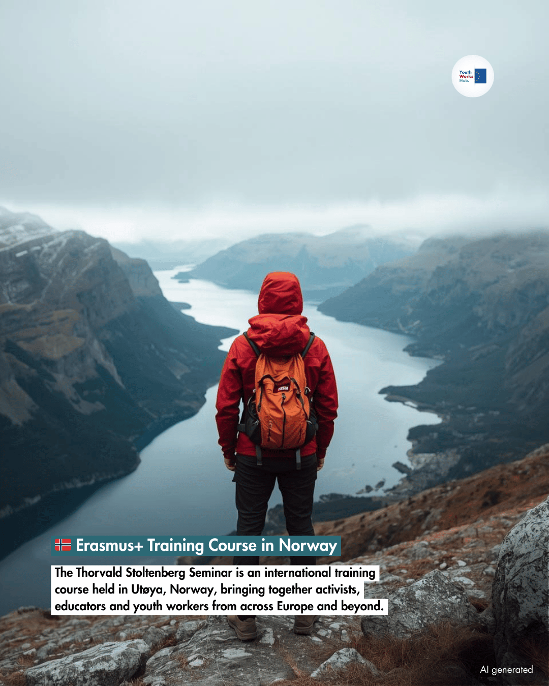 🕊️🇳🇴 Erasmus+ Training Course in Norway “The Thorvald Stoltenberg Seminar – Dialogue, Democracy and Youth Engagement” 🇳🇴🕊️