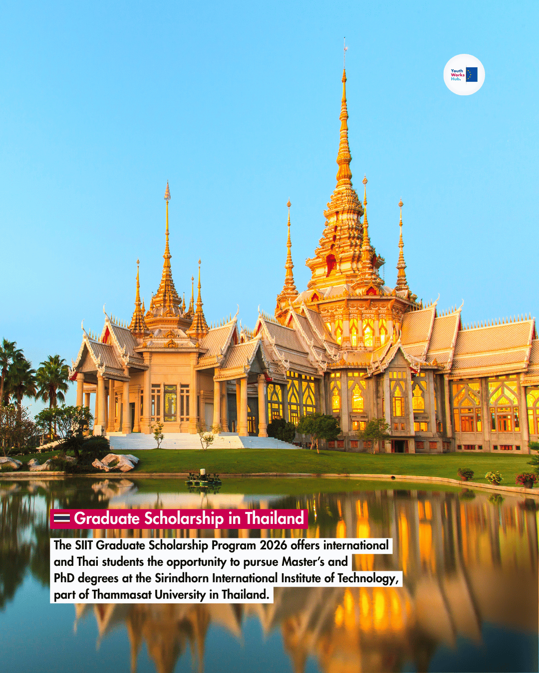 🎓🇹🇭 Graduate Scholarship in Thailand “SIIT Graduate Scholarship Program 2026 (Fully Funded & Partial Options)” Study at Thammasat University 🇹🇭🎓