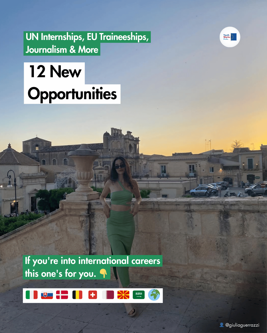 🌍 12 New Opportunities: 📊 UN Internships, EU Traineeships, Journalism &amp; More 🚨
