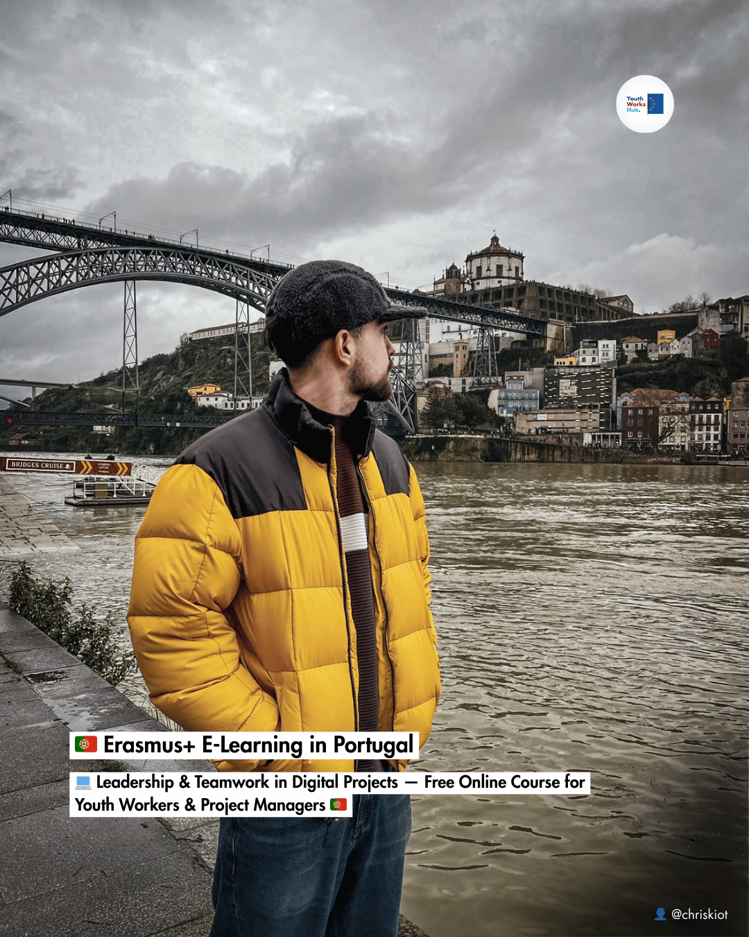 🇵🇹 Erasmus+ E-Learning in Portugal 💻 Leadership &amp; Teamwork in Digital Projects — Free Online Course for Youth Workers &amp; Project Managers 🇵🇹