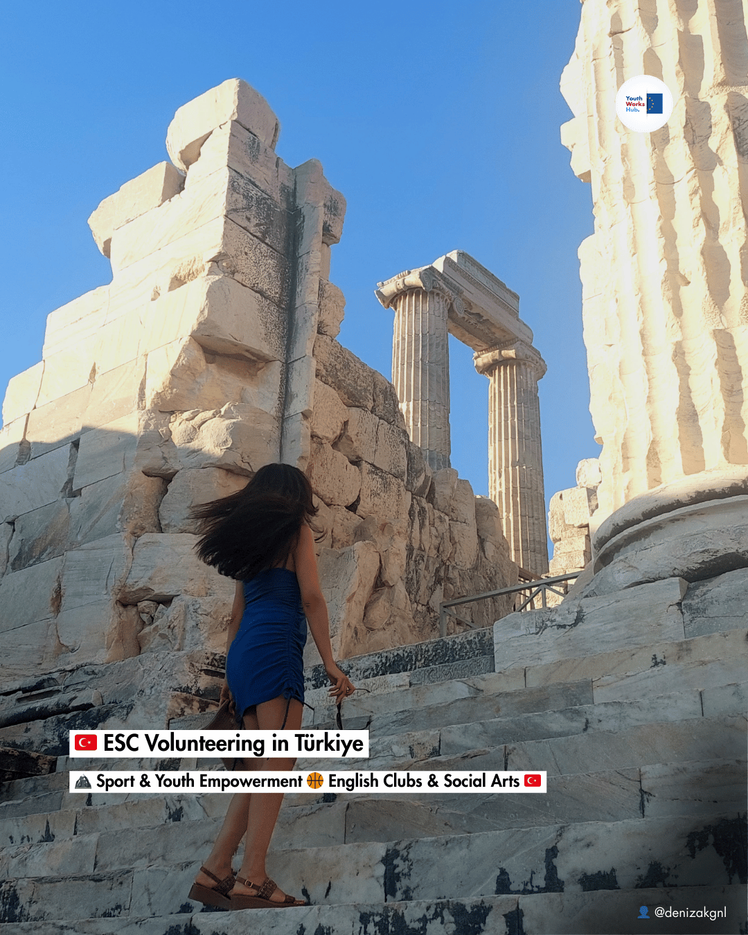 🇹🇷 ESC Volunteering in Türkiye 🏔️ Sport &amp; Youth Empowerment 🏀 English Clubs &amp; Social Arts 🇹🇷