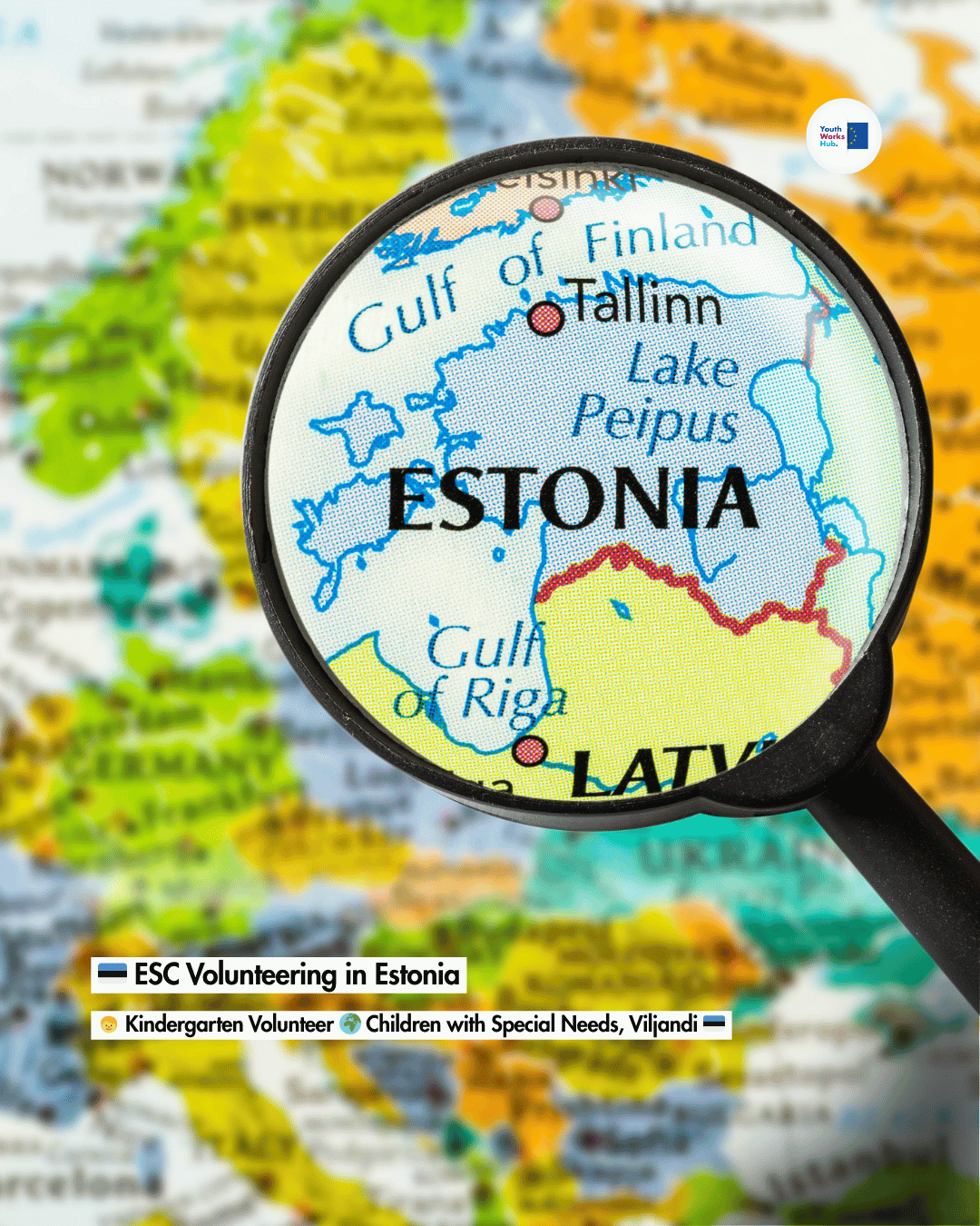 🇪🇪 ESC Volunteering in Estonia 🧒 Kindergarten Volunteer 🌍 Children with Special Needs, Viljandi 🇪🇪
