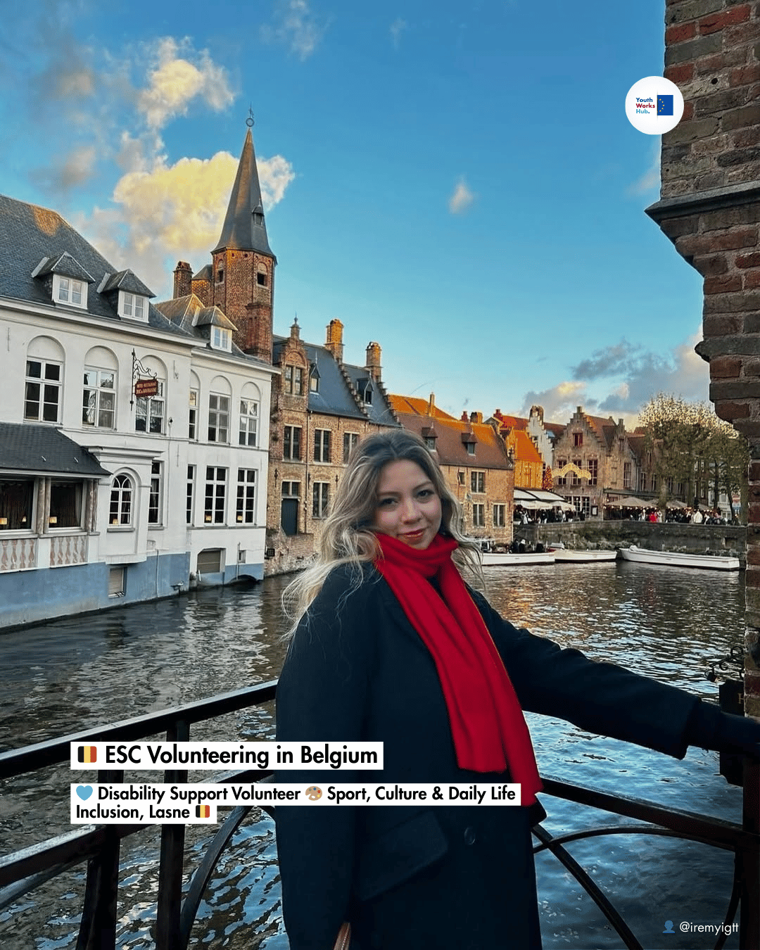 🇧🇪 ESC Volunteering in Belgium 💙 Disability Support Volunteer 🎨 Sport, Culture &amp; Daily Life Inclusion, Lasne 🇧🇪