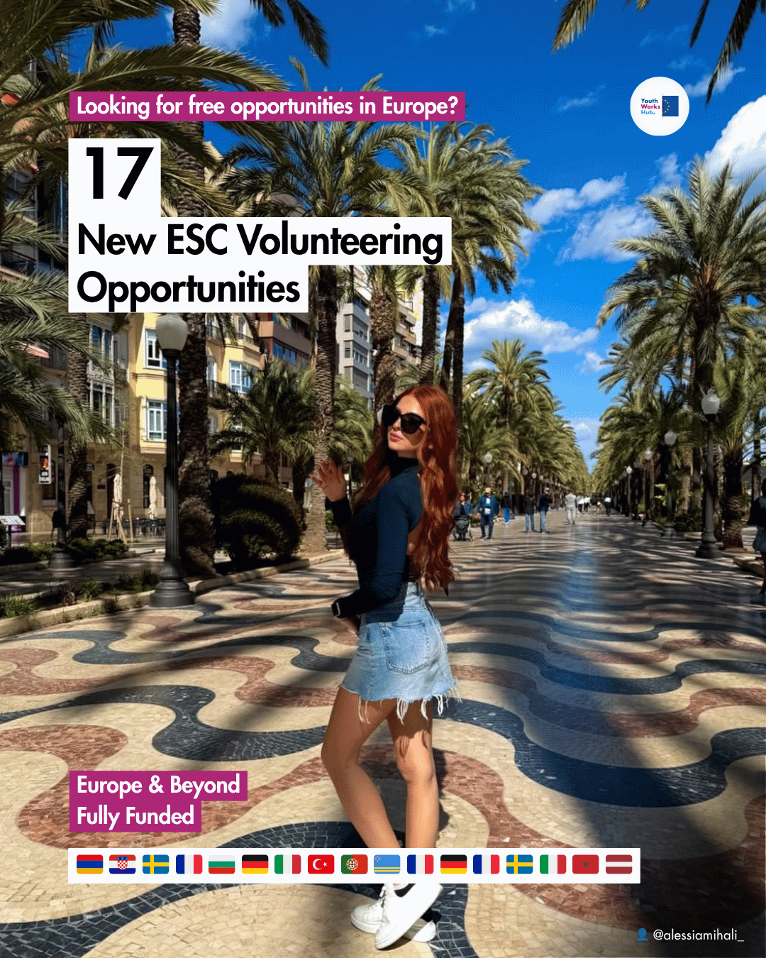 🌍 17 New ESC Volunteering Opportunities 👇 Europe &amp; Beyond, Fully Funded
