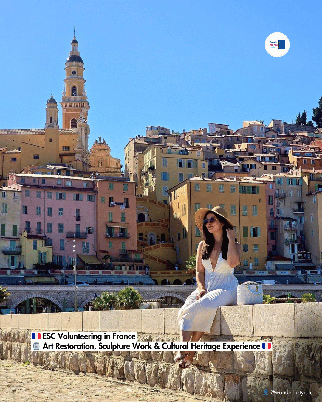🇫🇷 ESC Volunteering in France 🗿 Art Restoration, Sculpture Work & Cultural Heritage Experience 🇫🇷