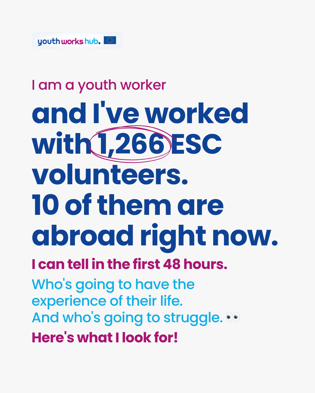 What 1,266 ESC volunteers taught me about showing up
