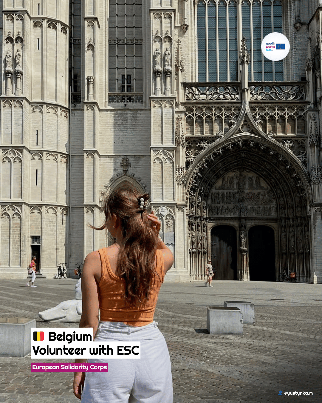 🇧🇪 ESC Volunteering in Belgium 💛 Support & Inspire Vulnerable Young People in Antwerp 🤝