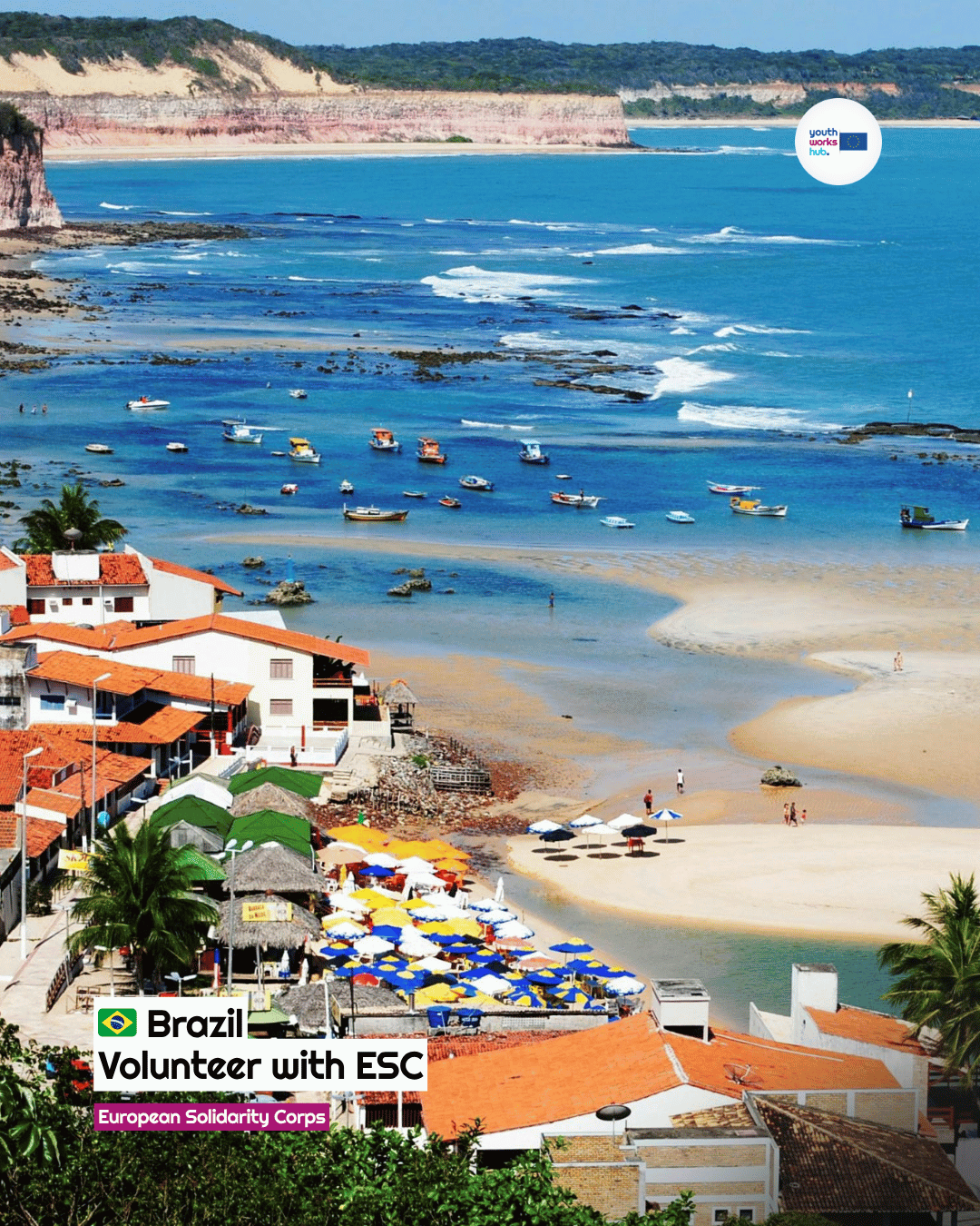🇧🇷 ESC Volunteering in Brazil 🌺 Support Indigenous Women's Rights, Gender Equality & Climate Adaptation with WeWorld in Fortaleza 🌍