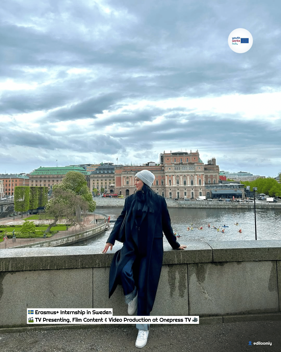 🇸🇪 Erasmus+ Internship in Sweden 🎬 TV Presenting, Film Content & Video Production at Onepress TV 🎥
