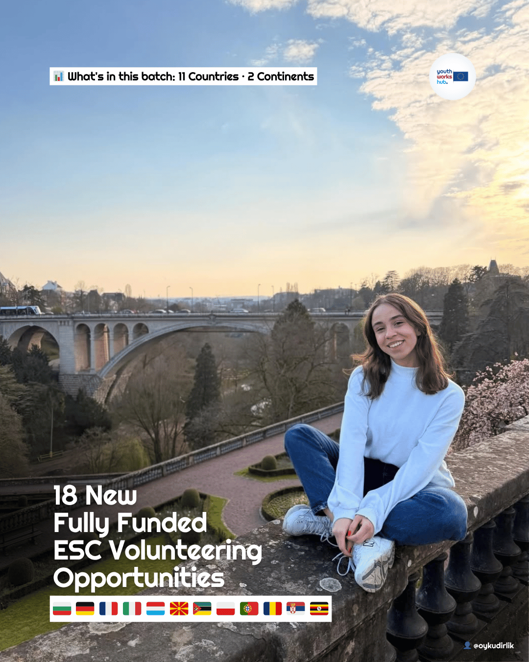 🌍 18 New Fully Funded ESC Volunteering Opportunities — Climate Action in Mozambique, Forests in Germany & Filmmaking in Transylvania
