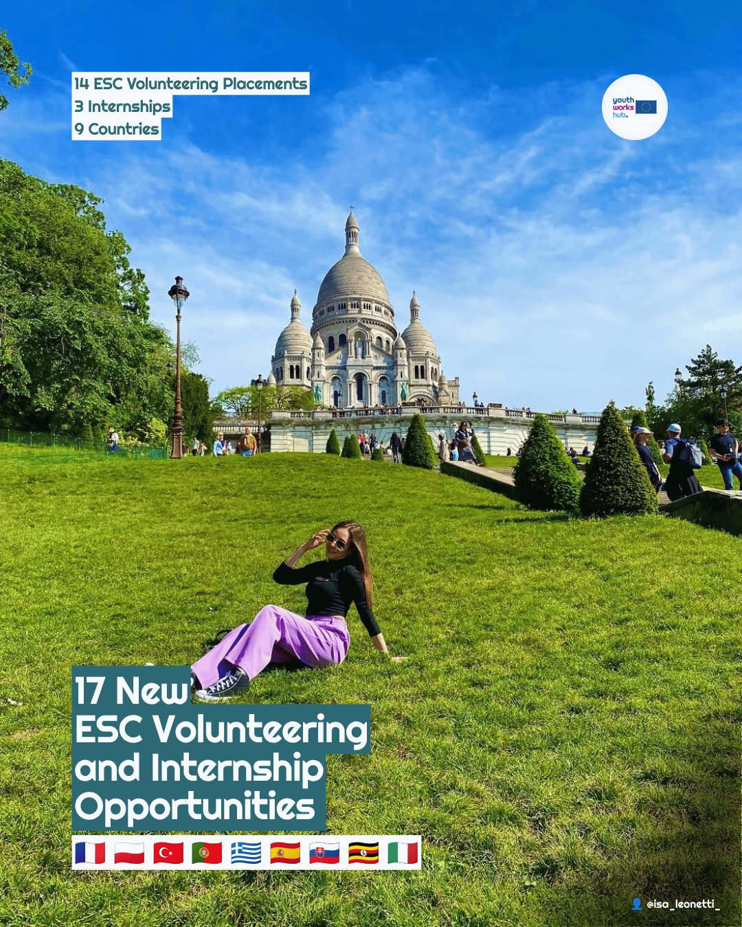 🌍 17 New ESC Volunteering & Internship Opportunities — Lake Como Hostels, Polish Kindergartens & Ukrainian Family Integration in Ankara