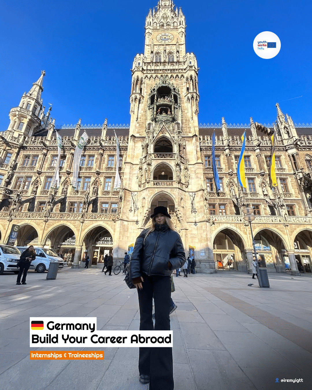 🇩🇪 Erasmus+ Internship in Germany 🇪🇺 EU Civil Society, Democracy Advocacy & Political Communication at Alliance4Europe 🗣️