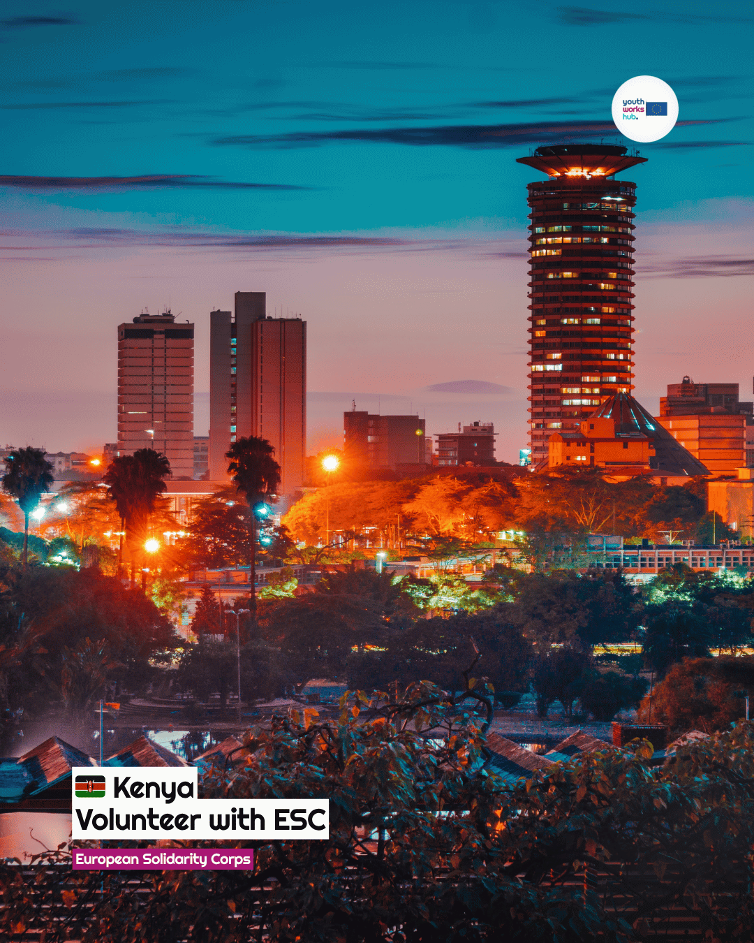 🇰🇪 ESC Volunteering in Kenya 🌱 Sustainable Agriculture, Digital Skills for Farmers & Environmental Conservation in Nairobi 🌍