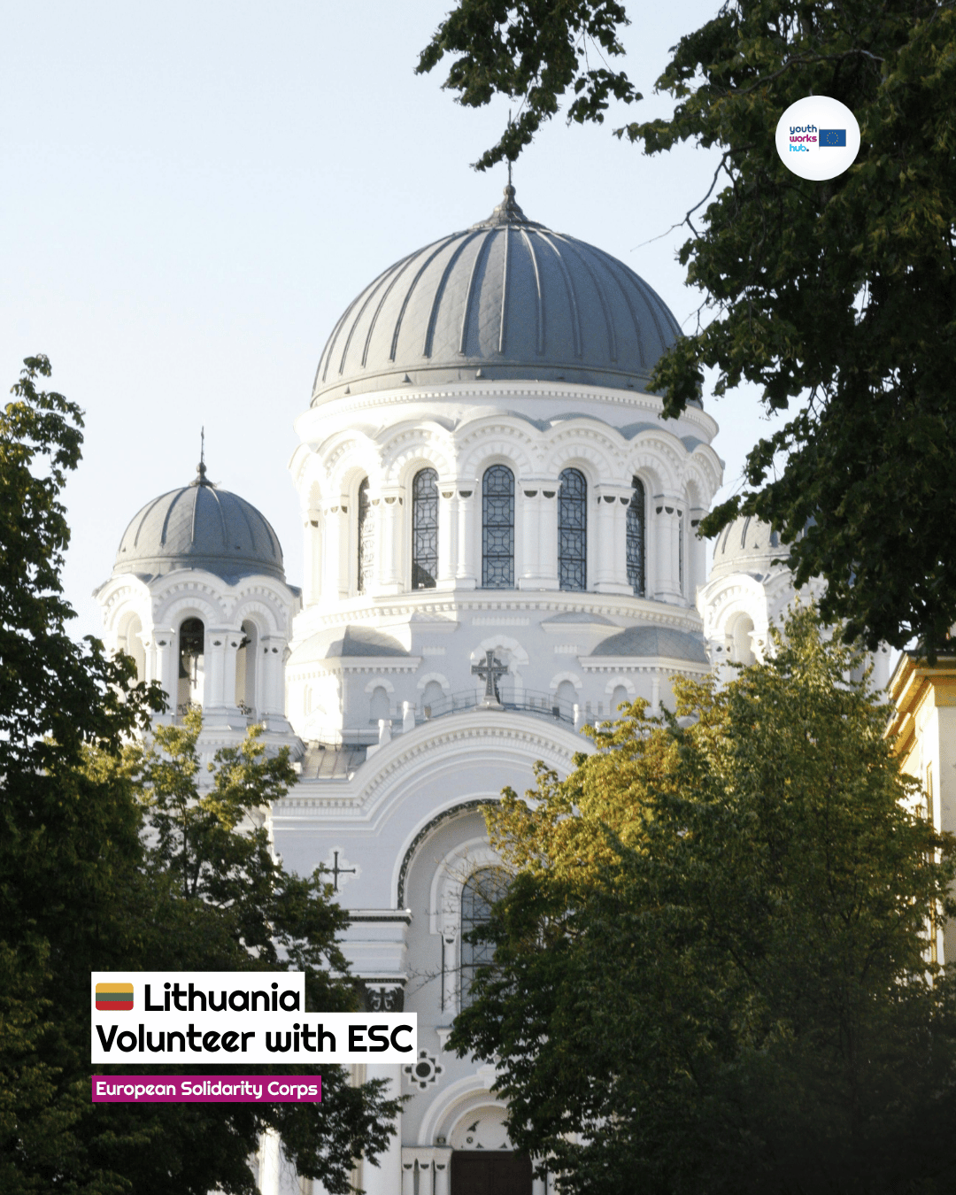 🇱🇹 ESC Volunteering in Lithuania 🧠 Grow with Kids at an Alternative Kolping School in the Heart of Kaunas Old Town 🏰