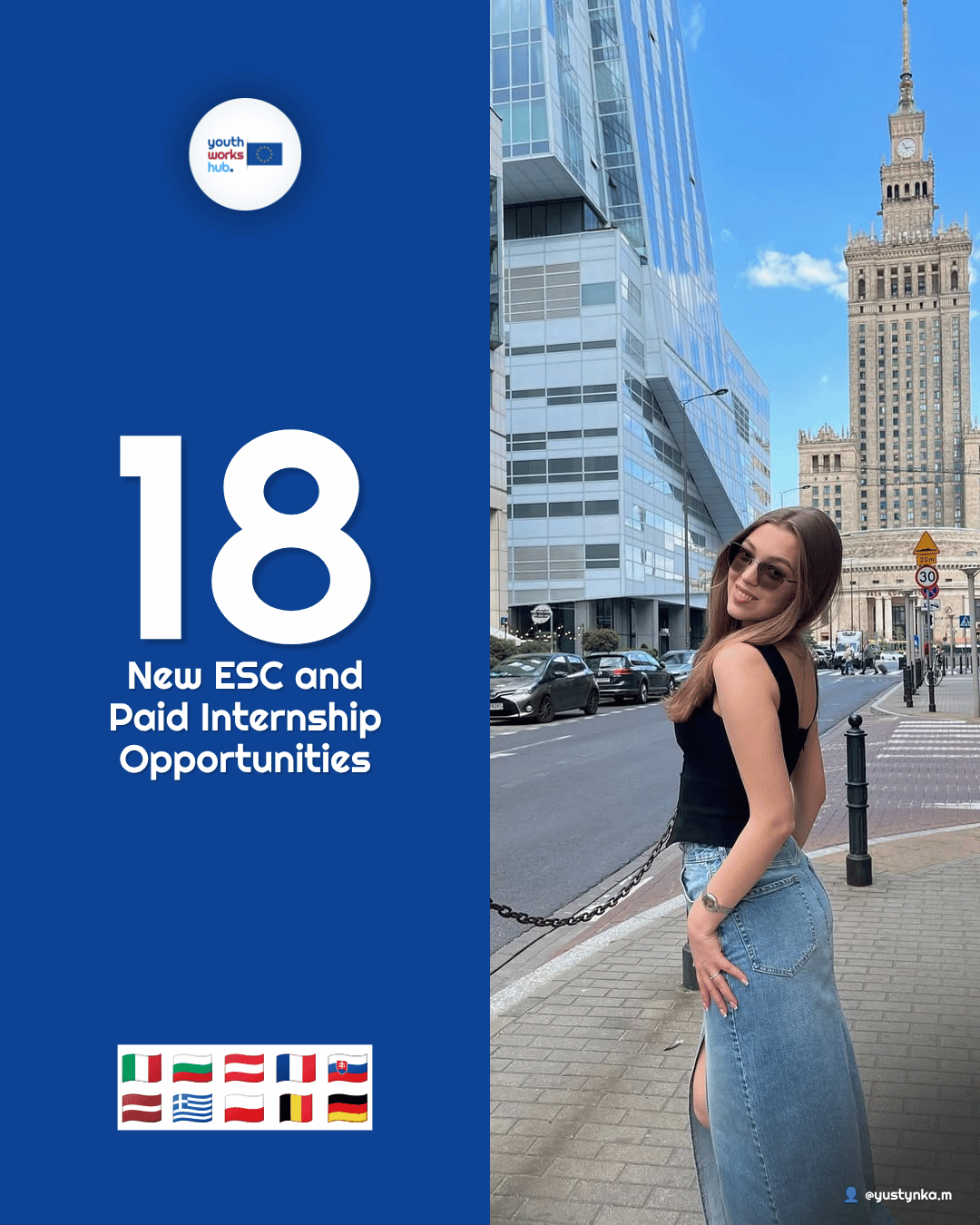 🌍 18 New ESC & Paid Internship Opportunities — EU Affairs in Brussels, Greek UI/UX Tech & Italian Residential Communities