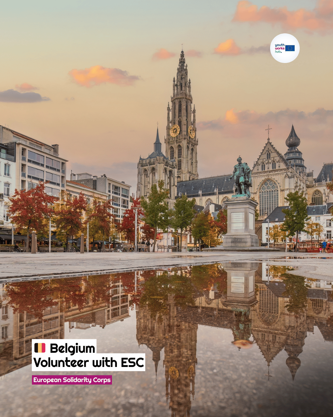🇧🇪 ESC Volunteering in Belgium 📚 Fight School Dropout & Illiteracy with La Tchicass in Liège ✊