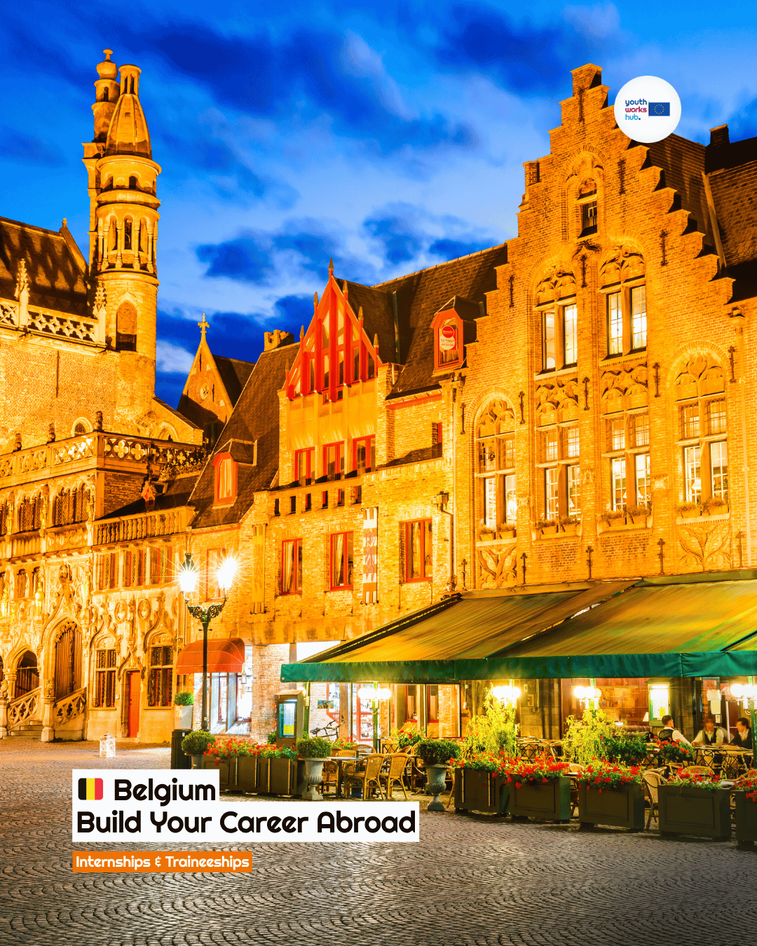 🇧🇪 Internship in Belgium ⚖️ EU Policy in Copyright, AI & Audiovisual Issues 🎬 — Paid