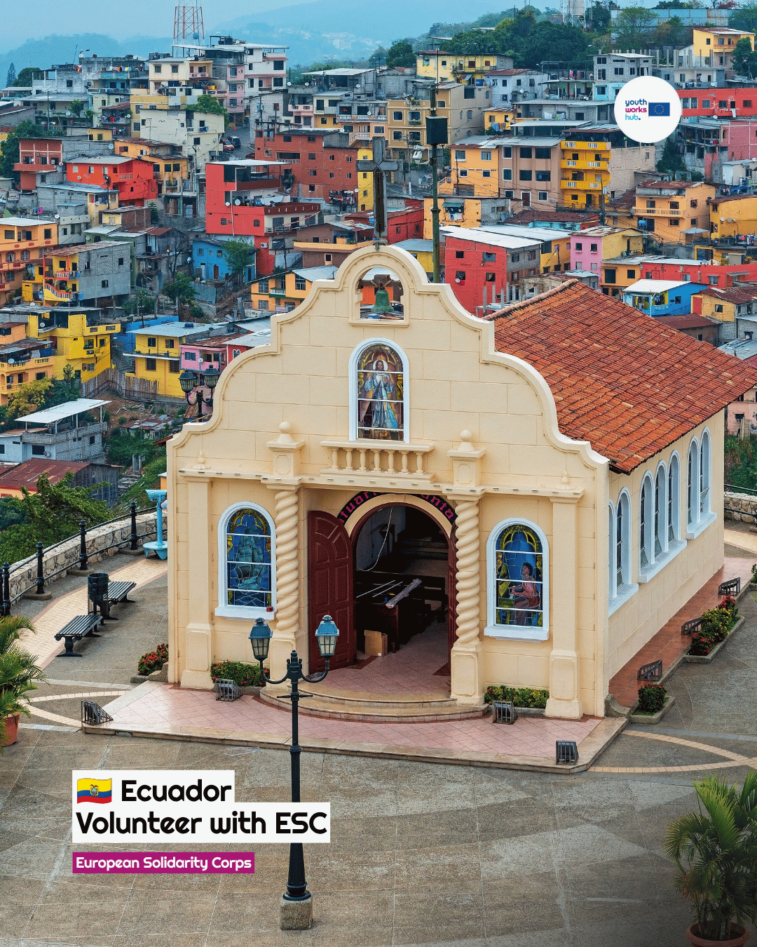 🇪🇨 ESC Volunteering in Ecuador 📚 CRECER — Tutoring & Community Work at Tránsito Amaguaña School 🌄