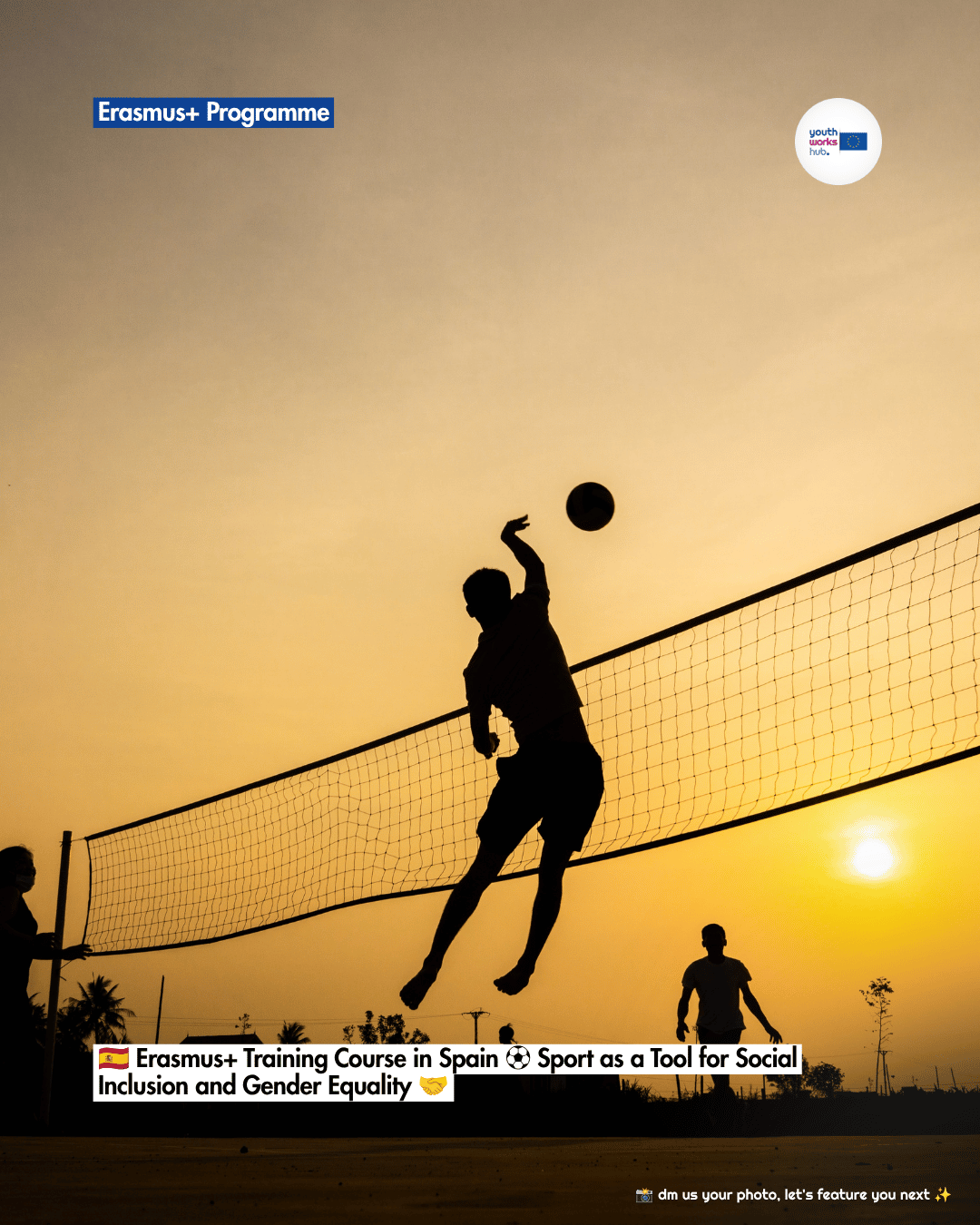 🇪🇸 Erasmus+ Training Course in Spain ⚽ Sport as a Tool for Social Inclusion and Gender Equality 🤝
