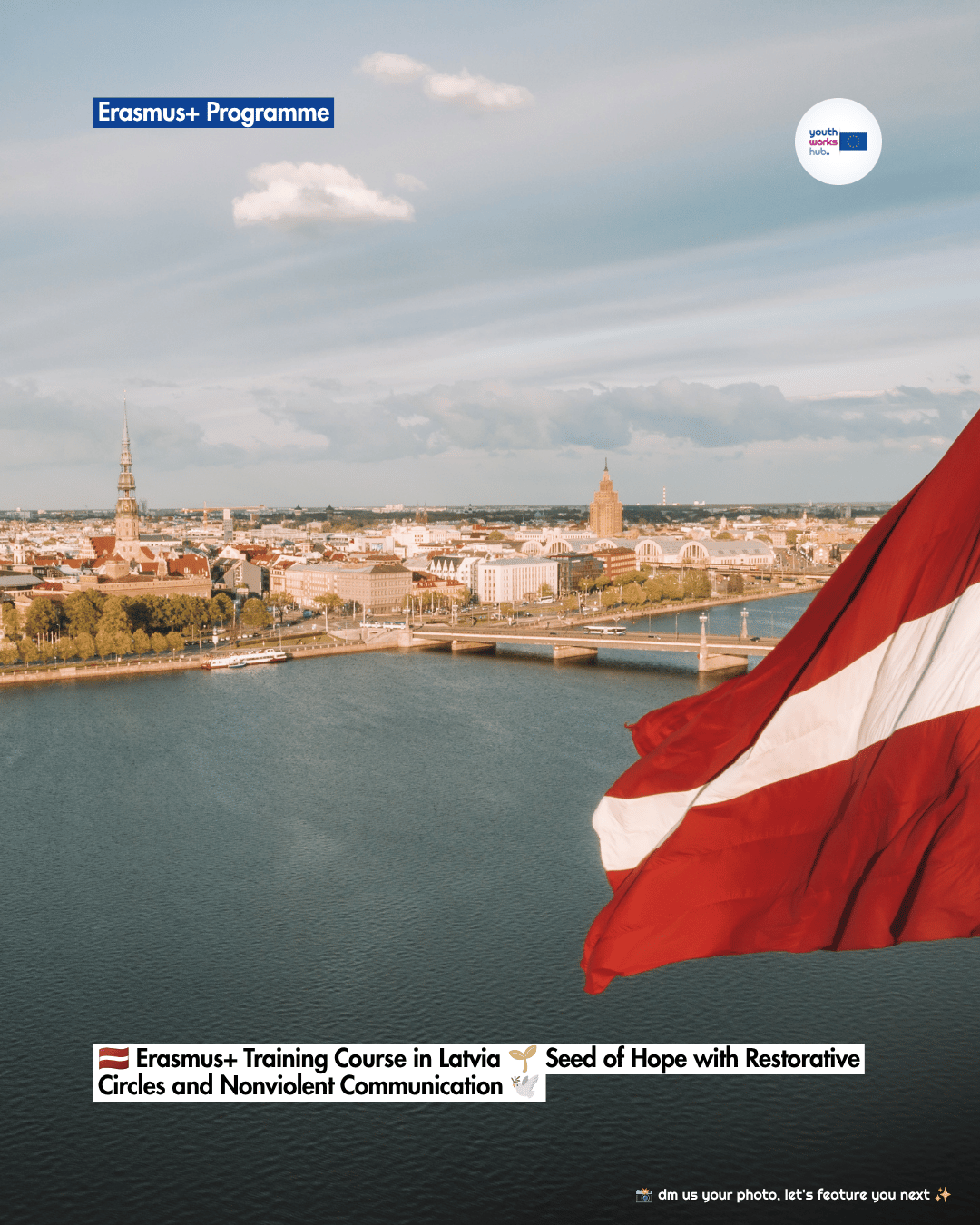 🇱🇻 Erasmus+ Training Course in Latvia 🌱 Seed of Hope with Restorative Circles and Nonviolent Communication 🕊️