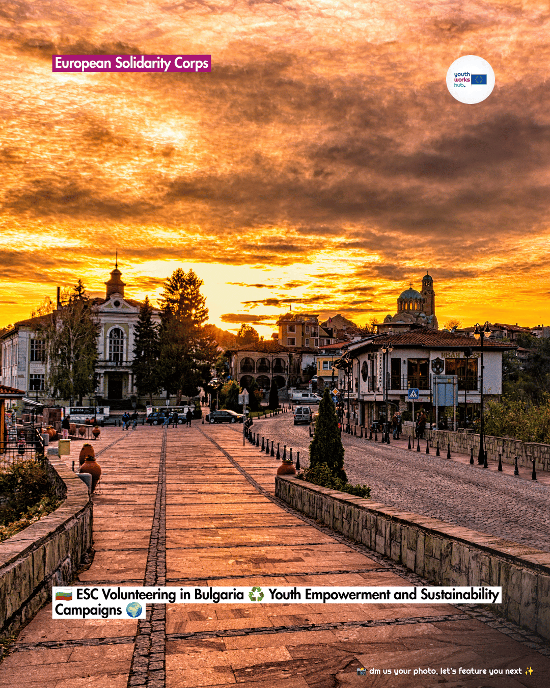 🇧🇬 ESC Volunteering in Bulgaria ♻️ Youth Empowerment and Sustainability Campaigns 🌍