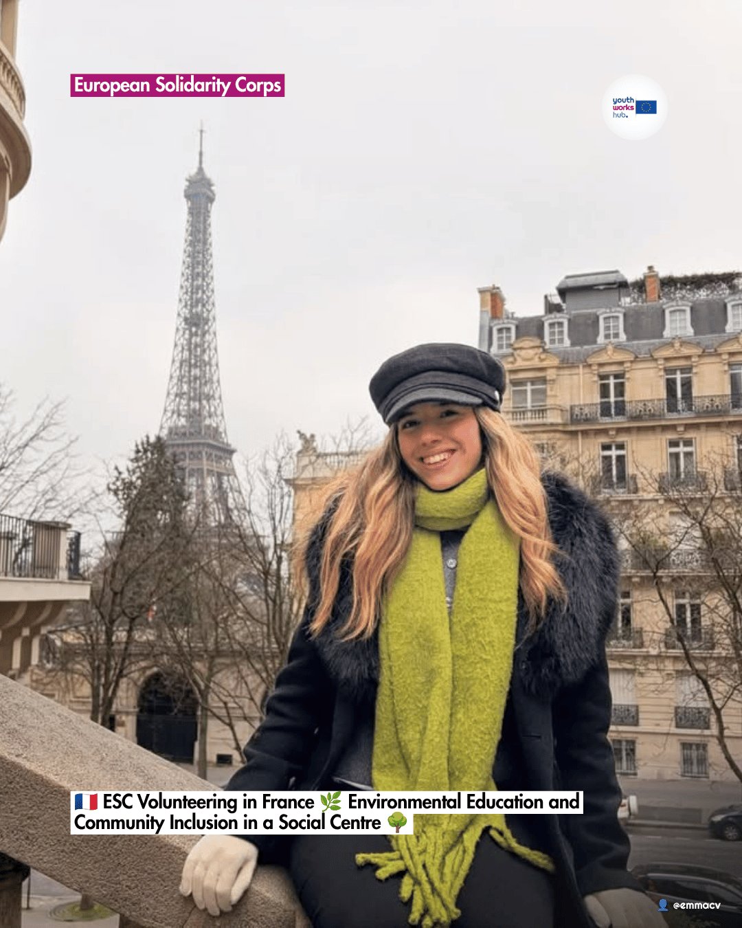 🇫🇷 ESC Volunteering in France 🌿 Environmental Education and Community Inclusion in a Social Centre 🌳
