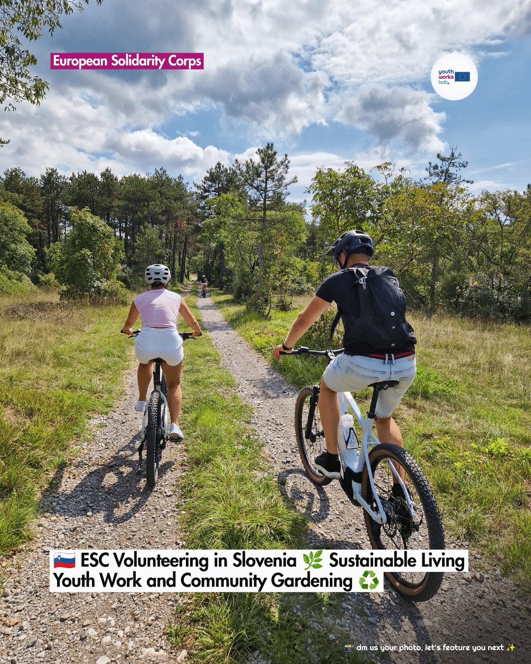 🇸🇮 ESC Volunteering in Slovenia 🌿 Sustainable Living Youth Work and Community Gardening ♻️
