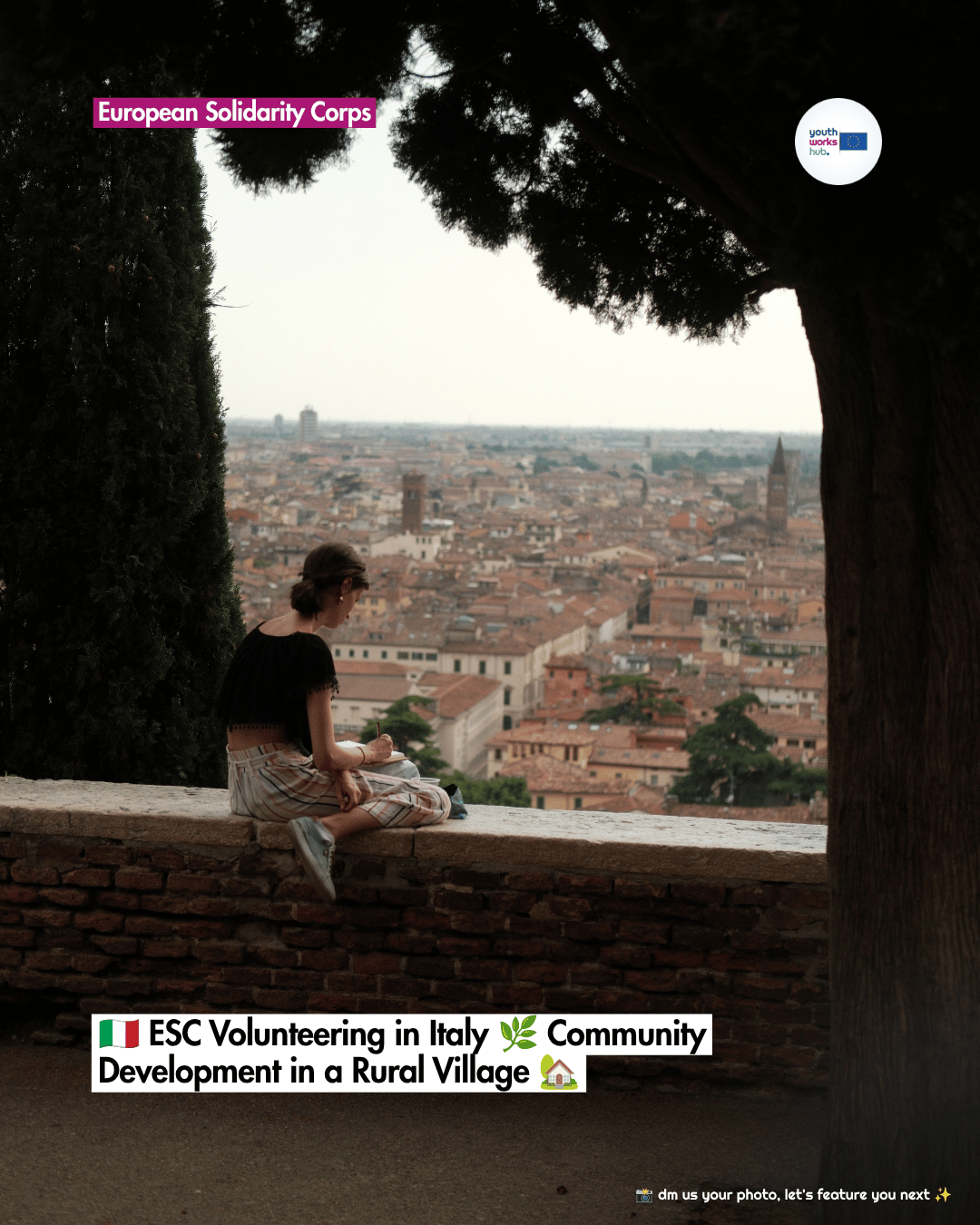 🇮🇹 ESC Volunteering in Italy 🌿 Community Development in a Rural Village 🏡