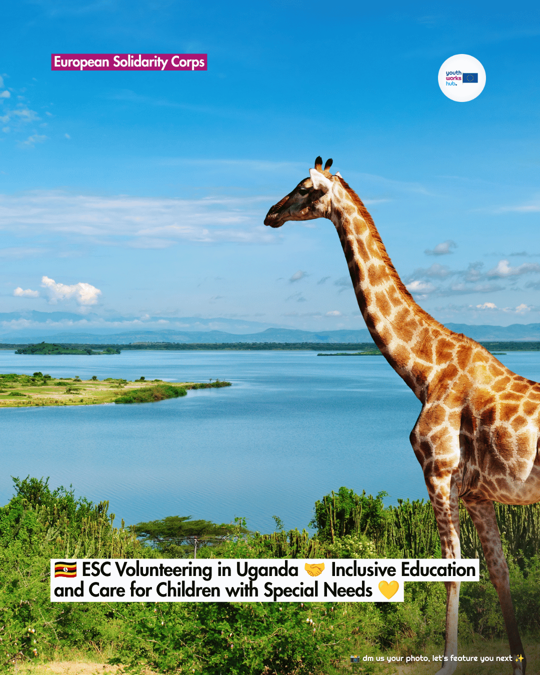 🇺🇬 ESC Volunteering in Uganda 🤝 Inclusive Education and Care for Children with Special Needs 💛