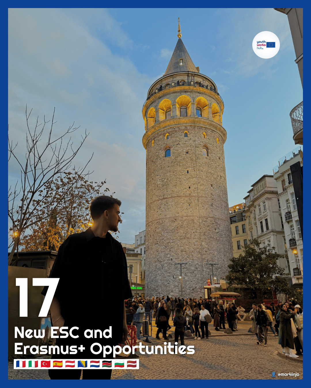 🌍 17 New Fully Funded ESC Volunteering & Erasmus+ PBA Placements — From Yozgat Sports to Bosnia Silver Frame Film Festival & Galician Rural Life