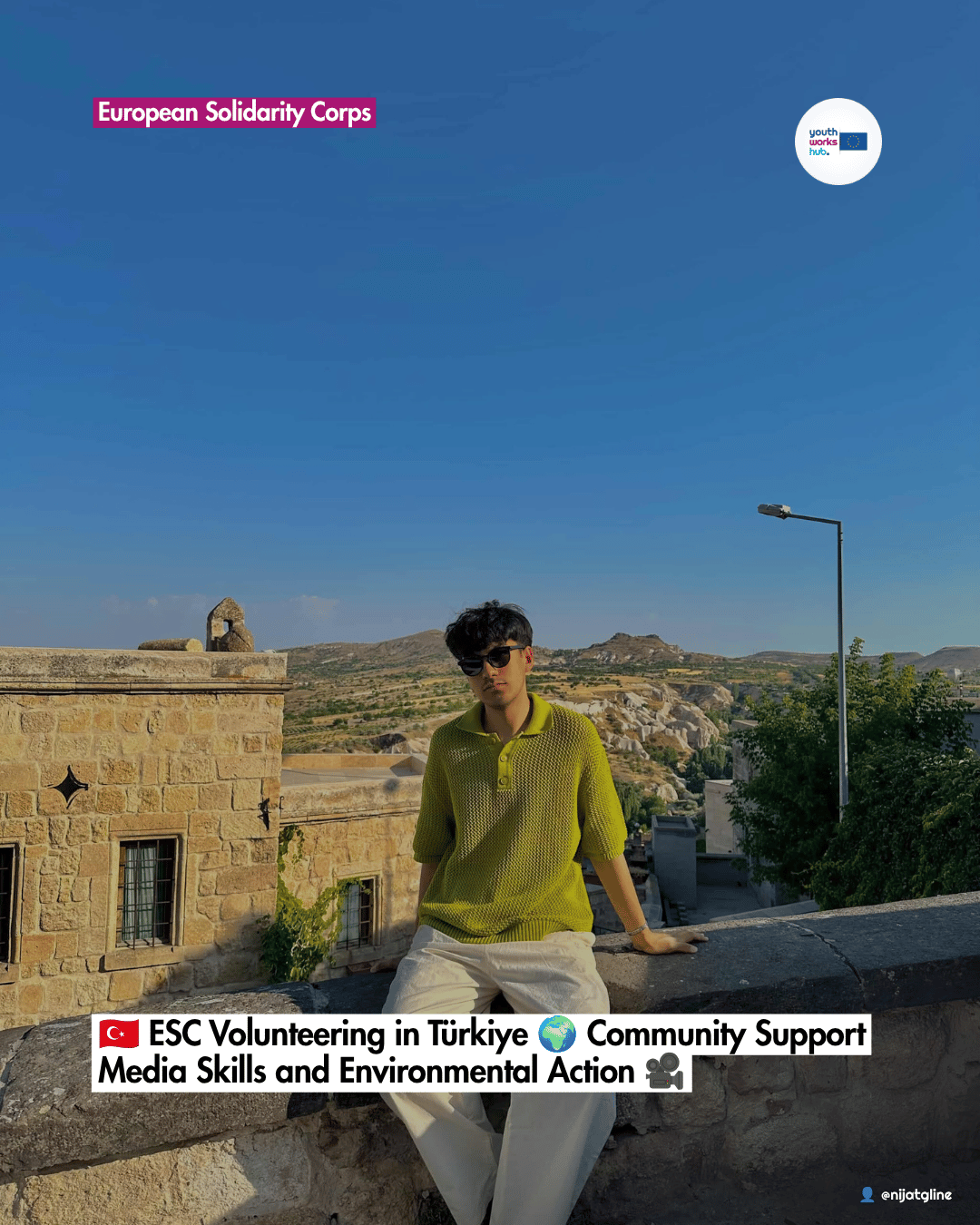 🇹🇷 ESC Volunteering in Türkiye 🌍 Community Support Media Skills and Environmental Action 🎥