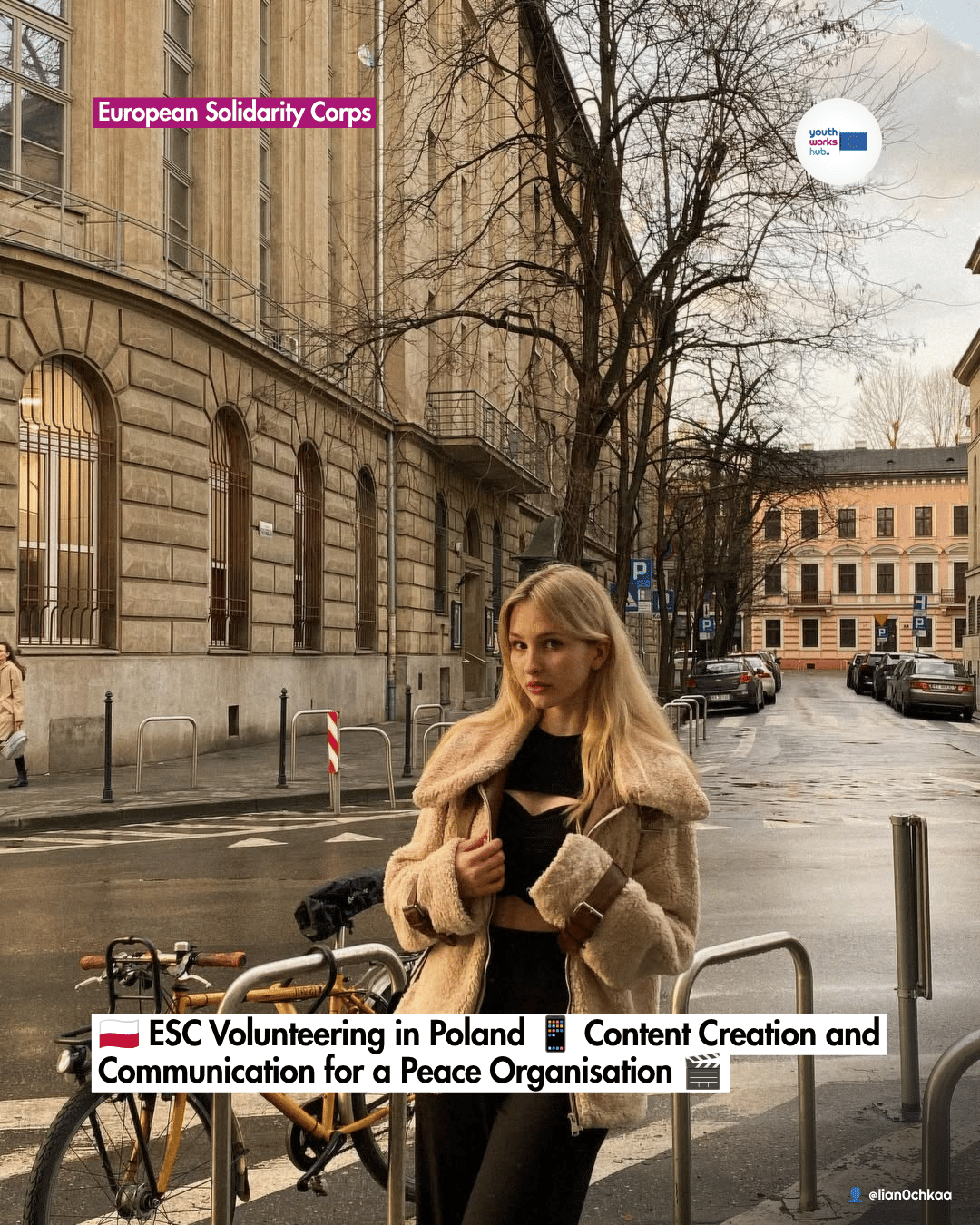 🇵🇱 ESC Volunteering in Poland 📱 Content Creation and Communication for a Peace Organisation 🎬