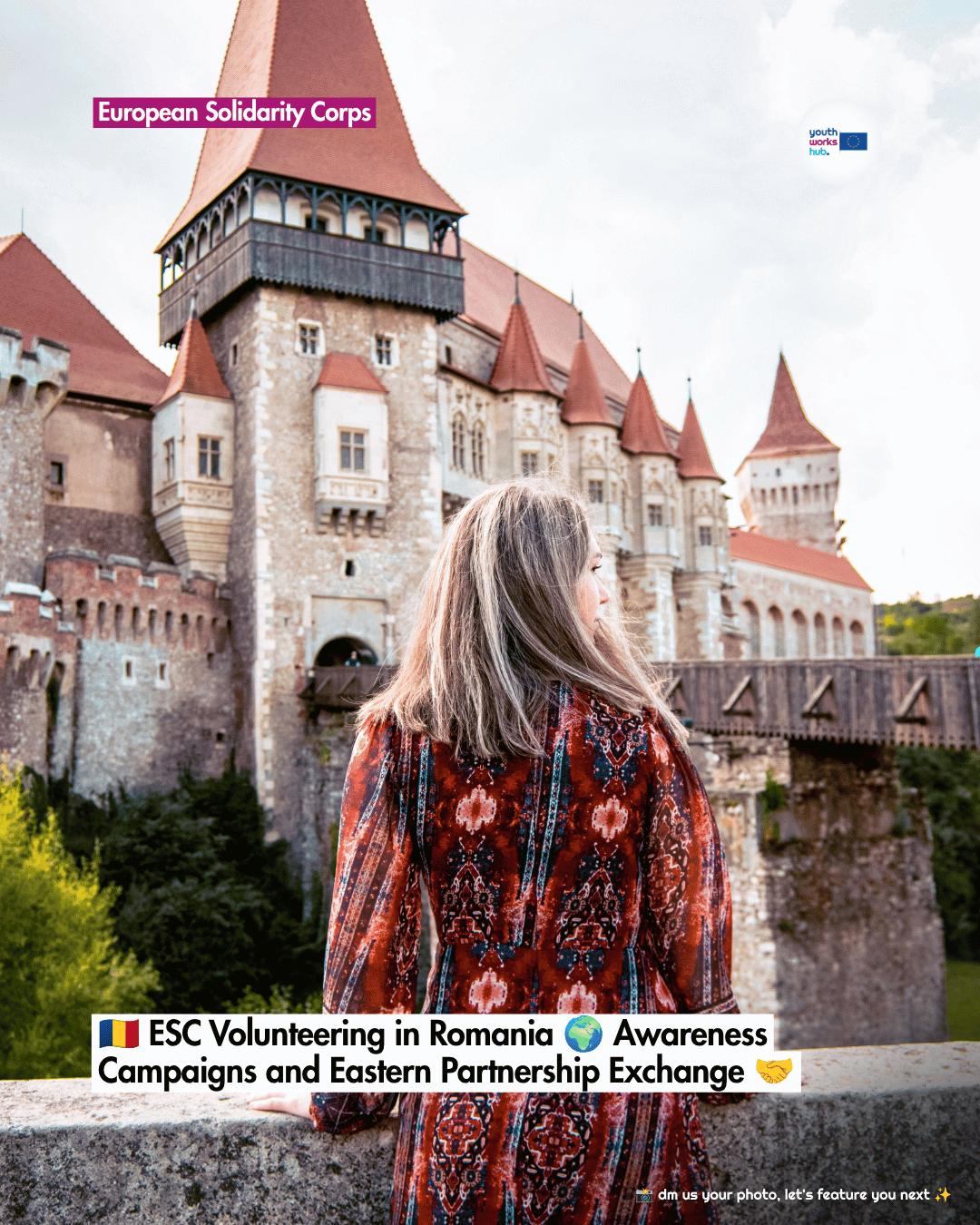 🇷🇴 ESC Volunteering in Romania 🌍 Awareness Campaigns and Eastern Partnership Exchange 🤝