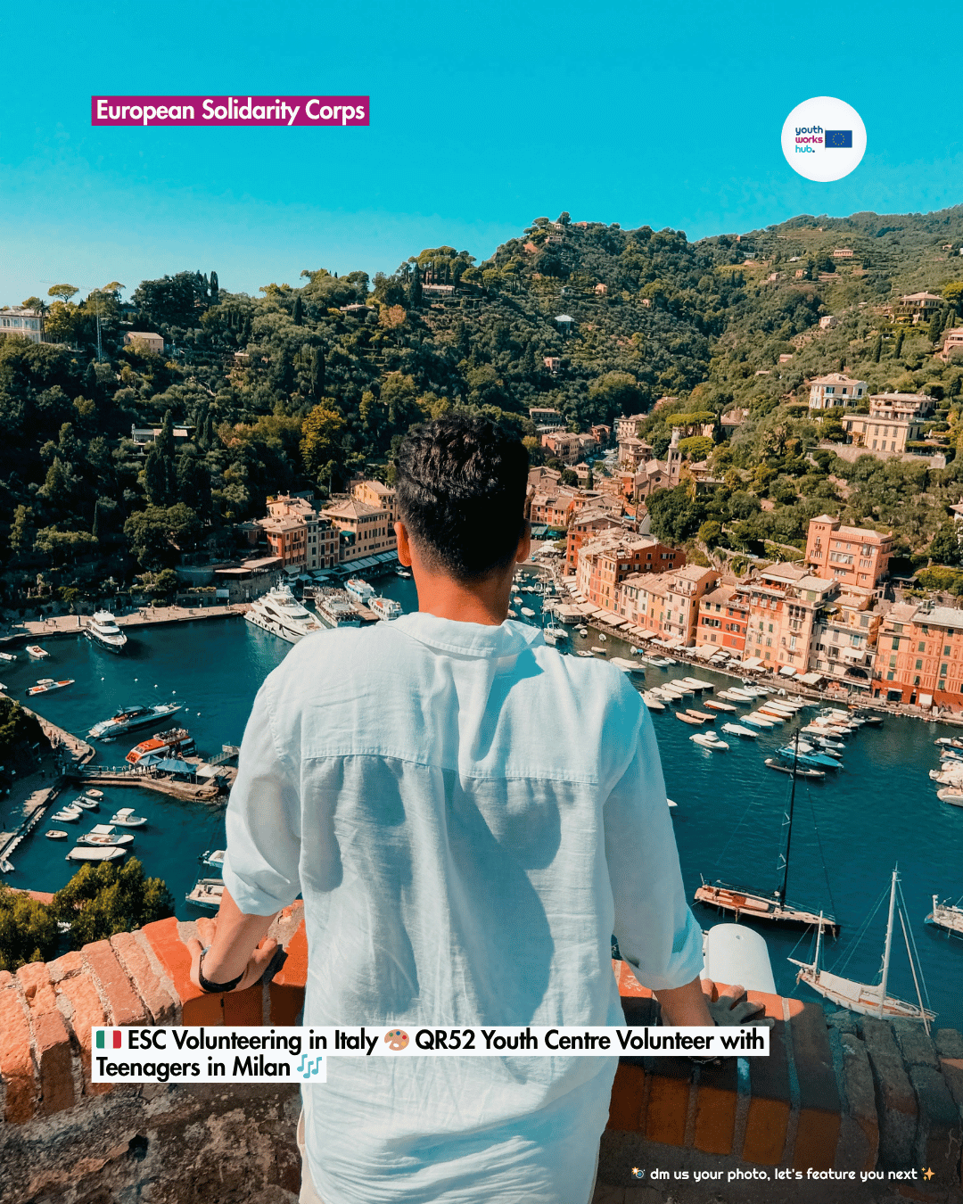 🇮🇹 ESC Volunteering in Italy 🎨 QR52 Youth Centre Volunteer with Teenagers in Milan 🎶